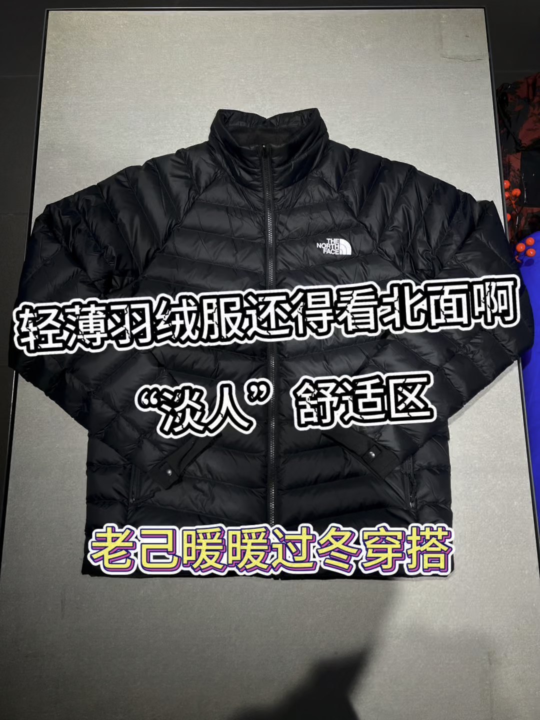 轻薄羽绒服还得看北面啊❗️“淡人”舒适区