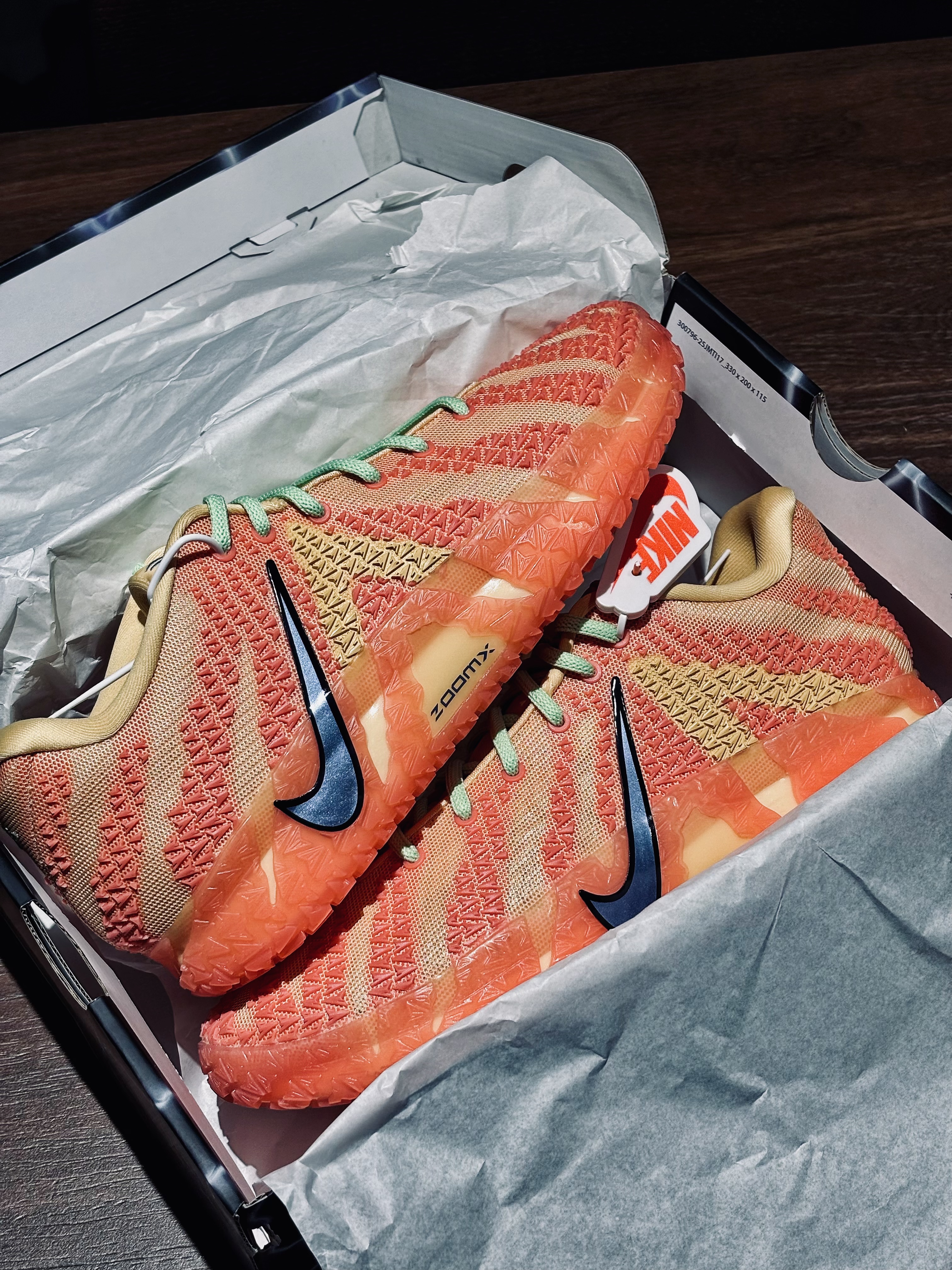 莫兰特3代配色真不错⁉️暴力橙平替科比🤔