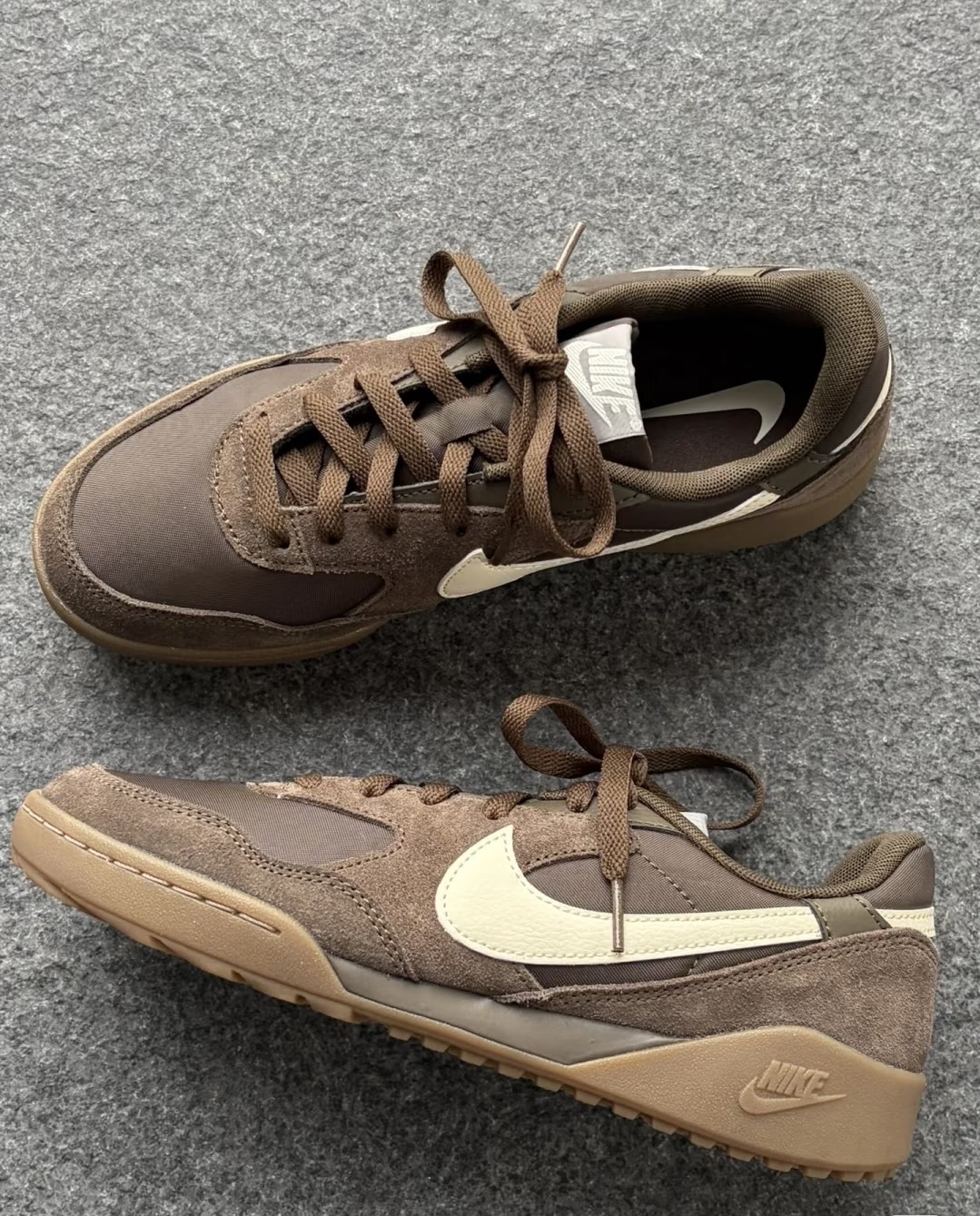 Nike焦糖板栗🌰色鞋子也太帅了！！