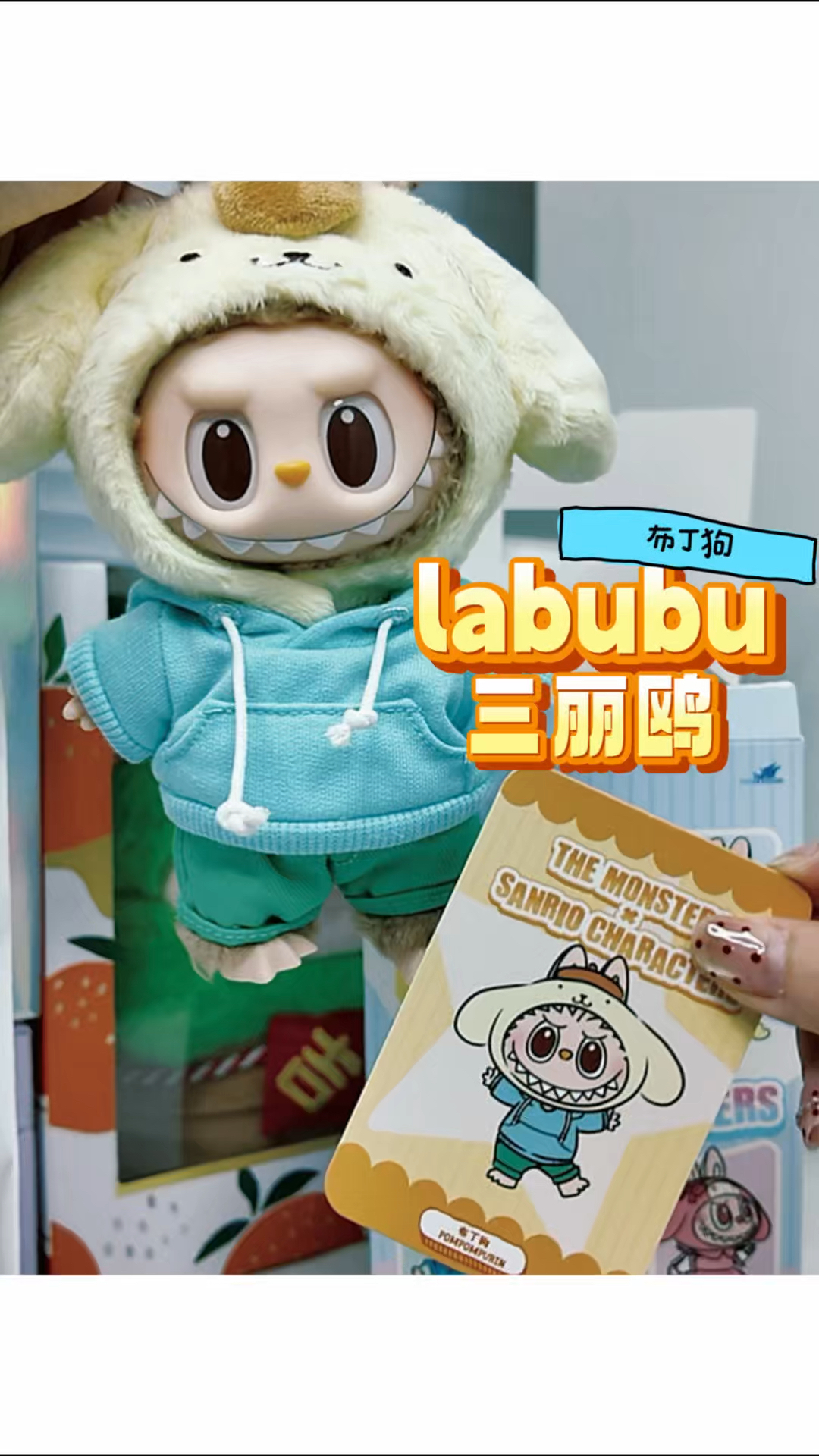 LABUBU × 三丽鸥布丁狗梦幻联动✨