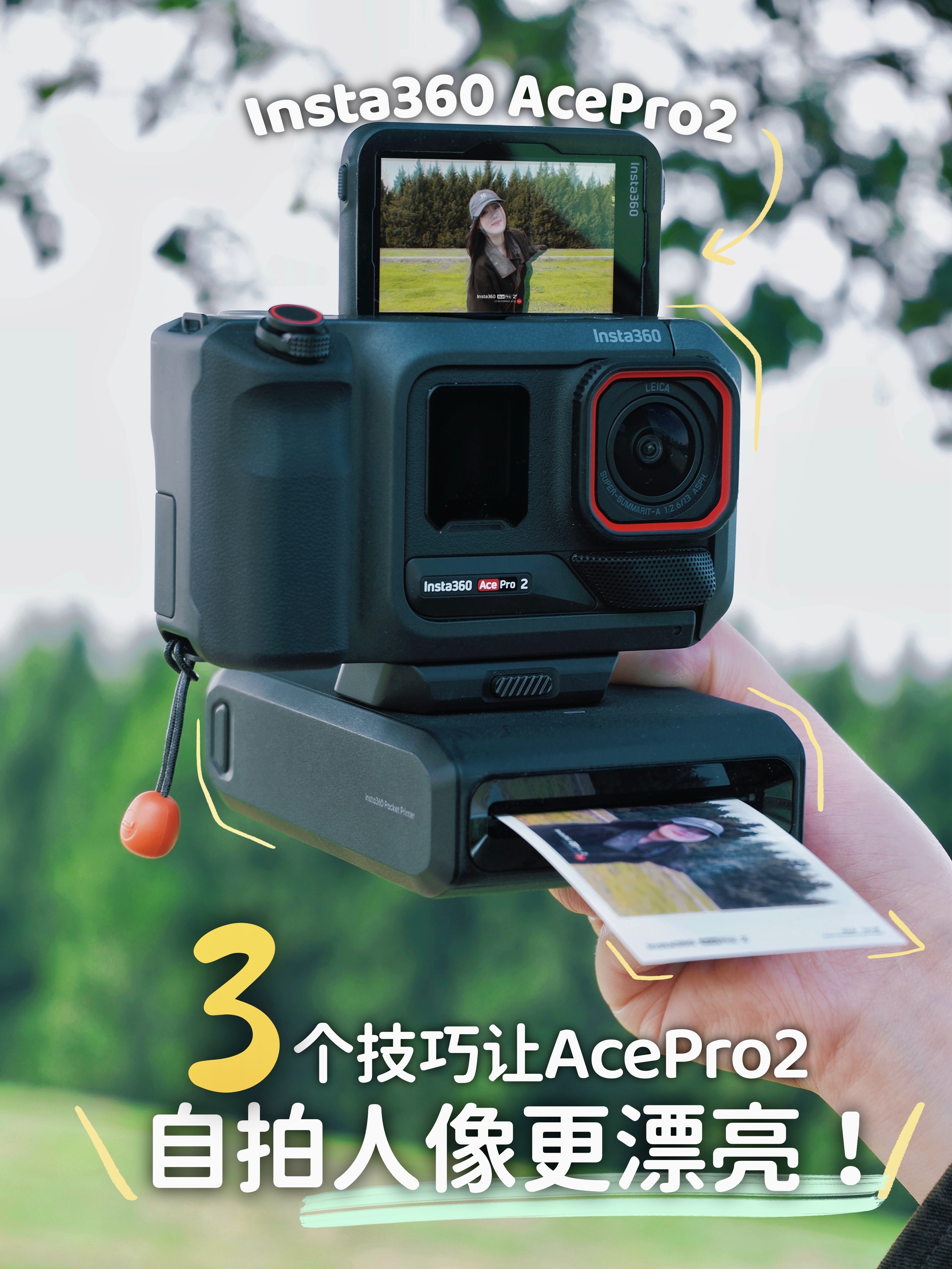 AcePro2自拍必学的3个小技巧✅五一出游这样拍！