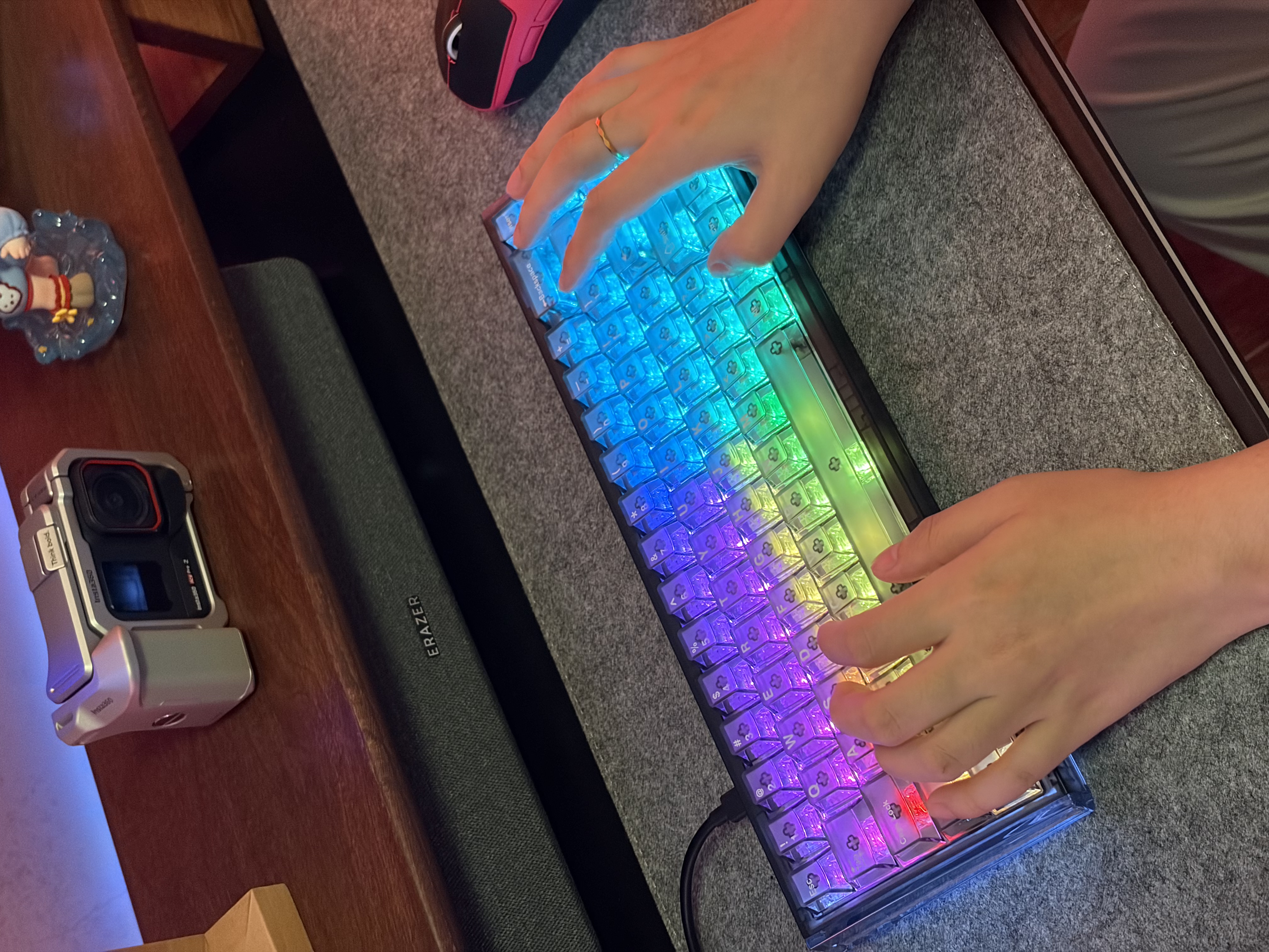 沉浸式开箱达尔优COOL68键盘⌨️