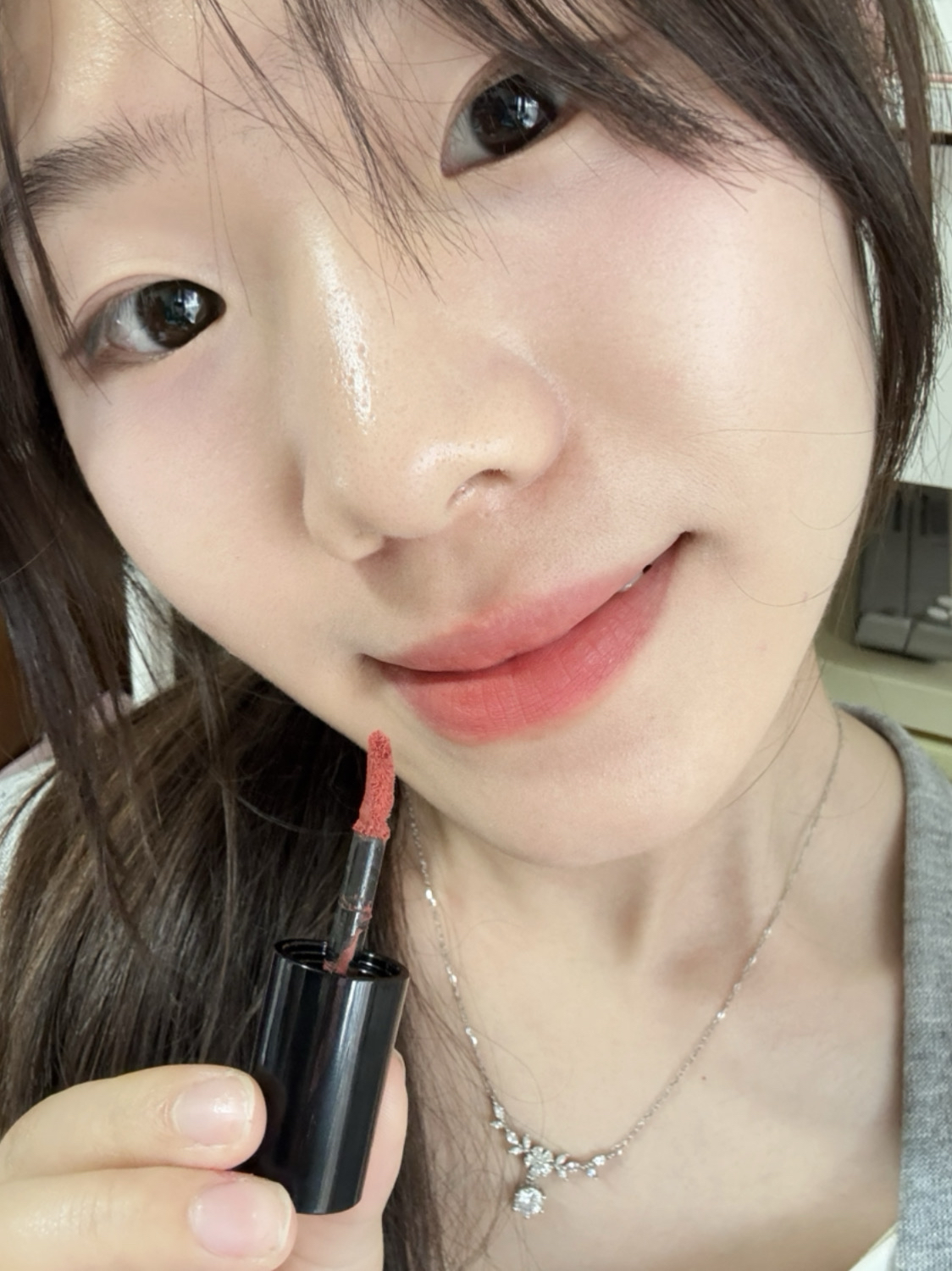 就这个颜色，黄皮涂真的很显白
