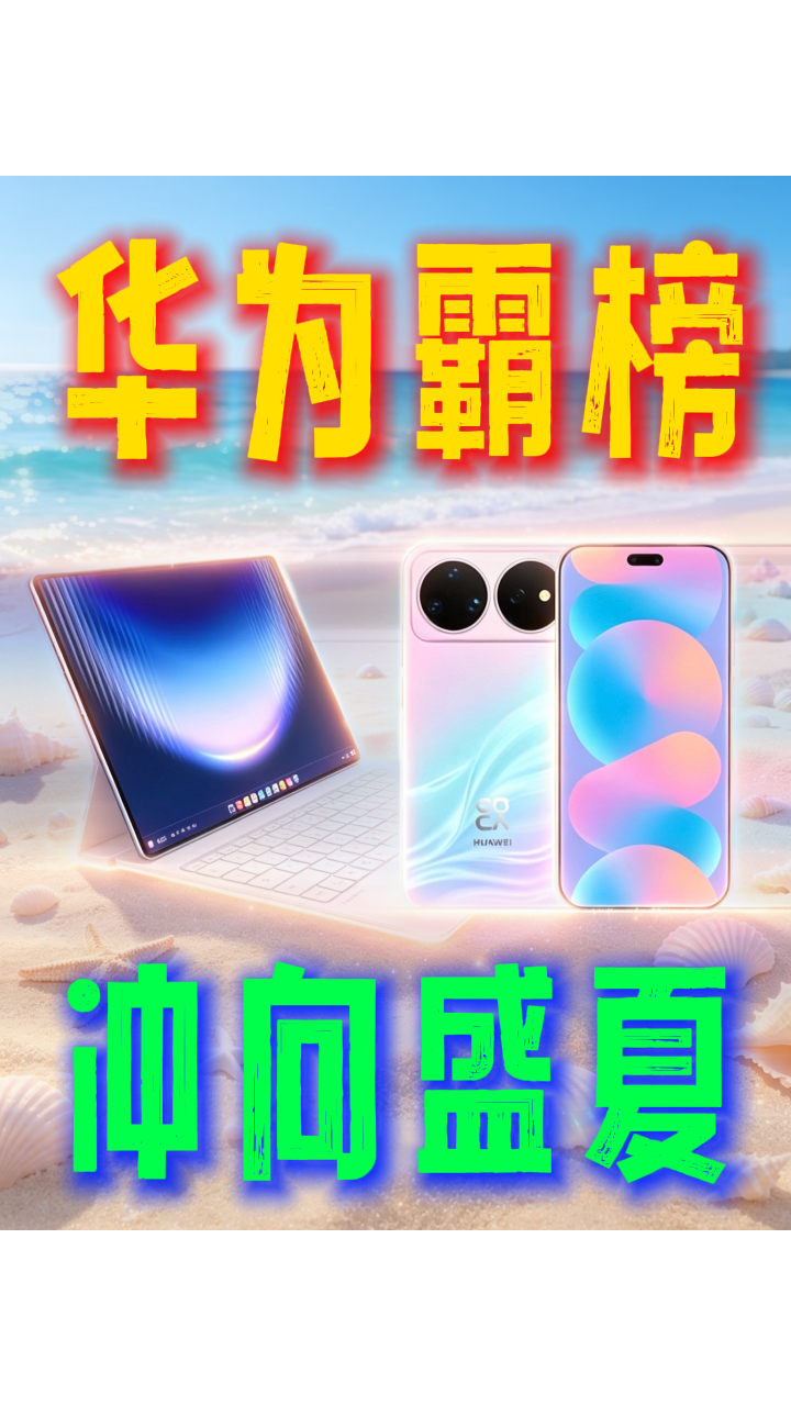 华为科技再一次走在前列！新款太亮眼！