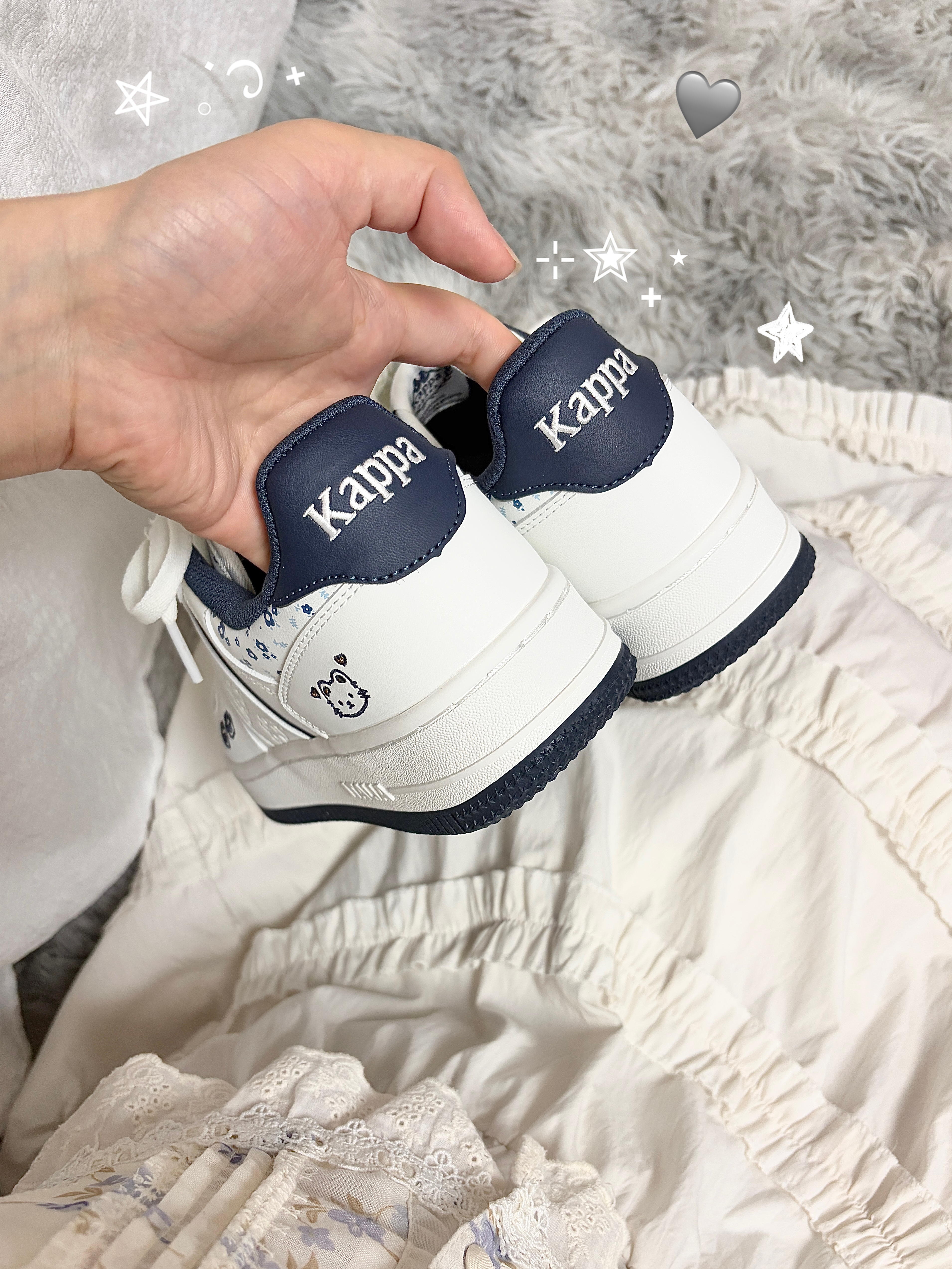 kappa海军蓝🧊配裙子穿好出片！