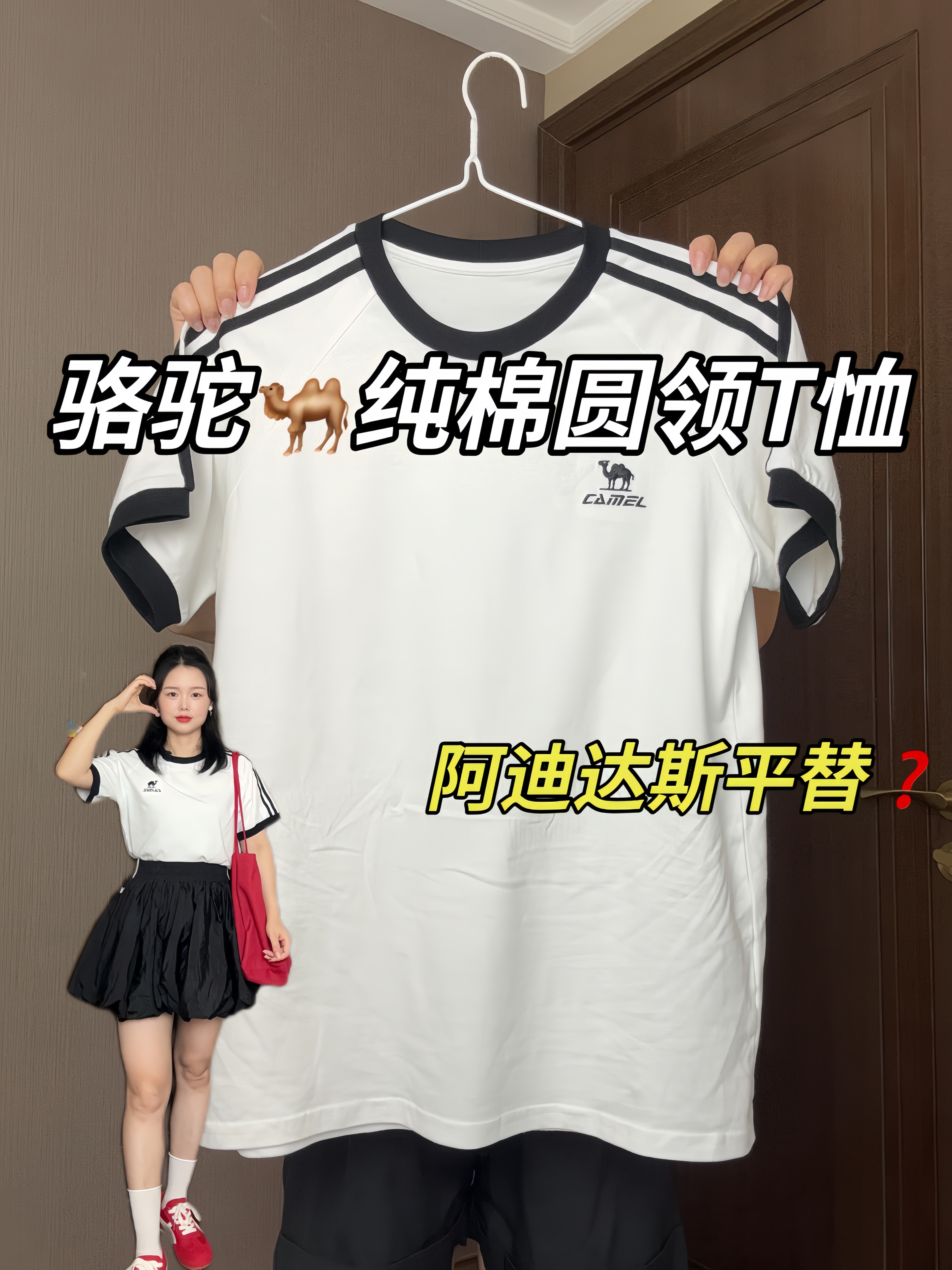 不是吧❓骆驼🐫的这件短袖也太好穿啦！