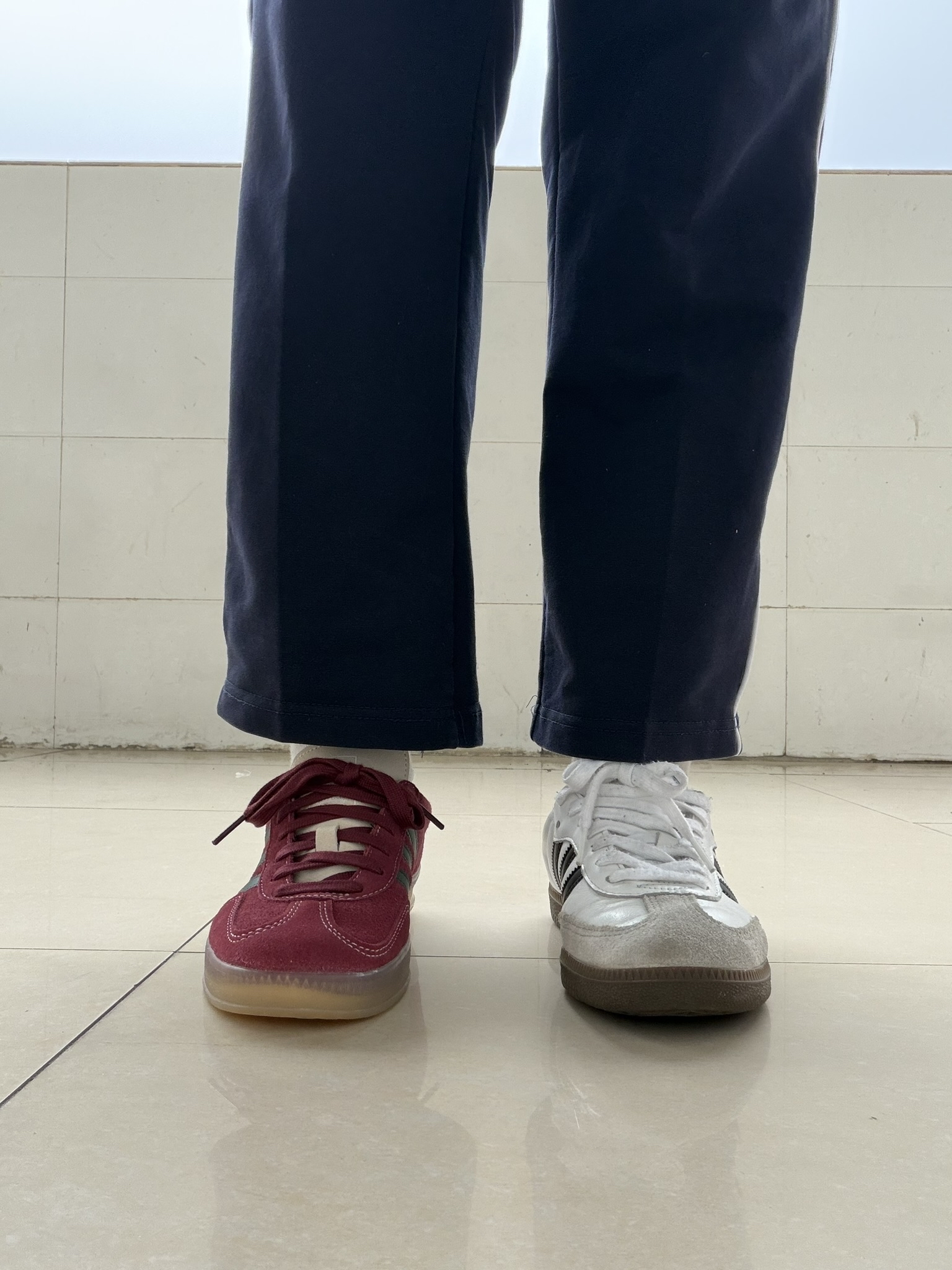 阿迪德训鞋也不同⁉️