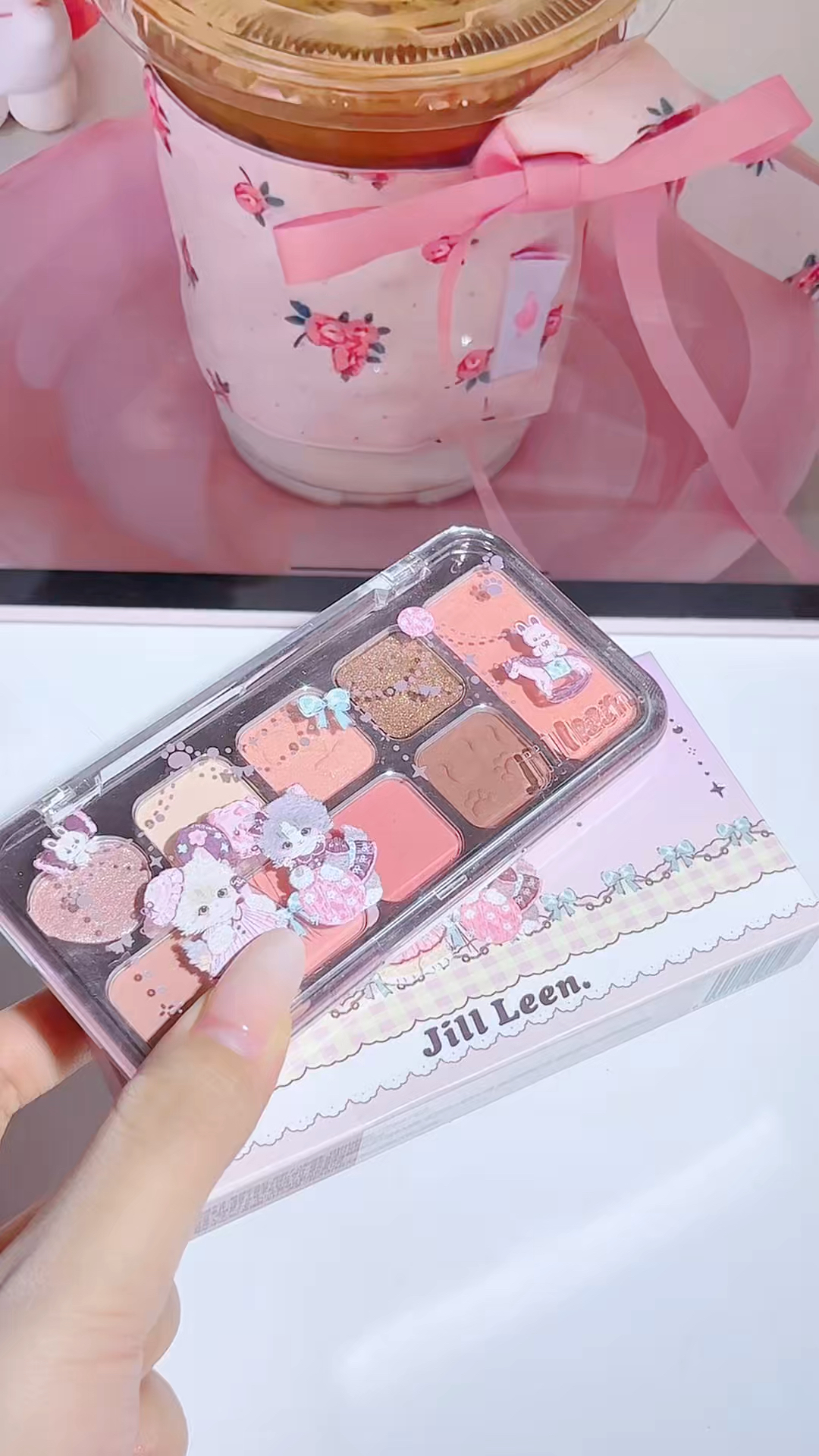 糖霜草莓|甜妹专属粉棕眼影盘