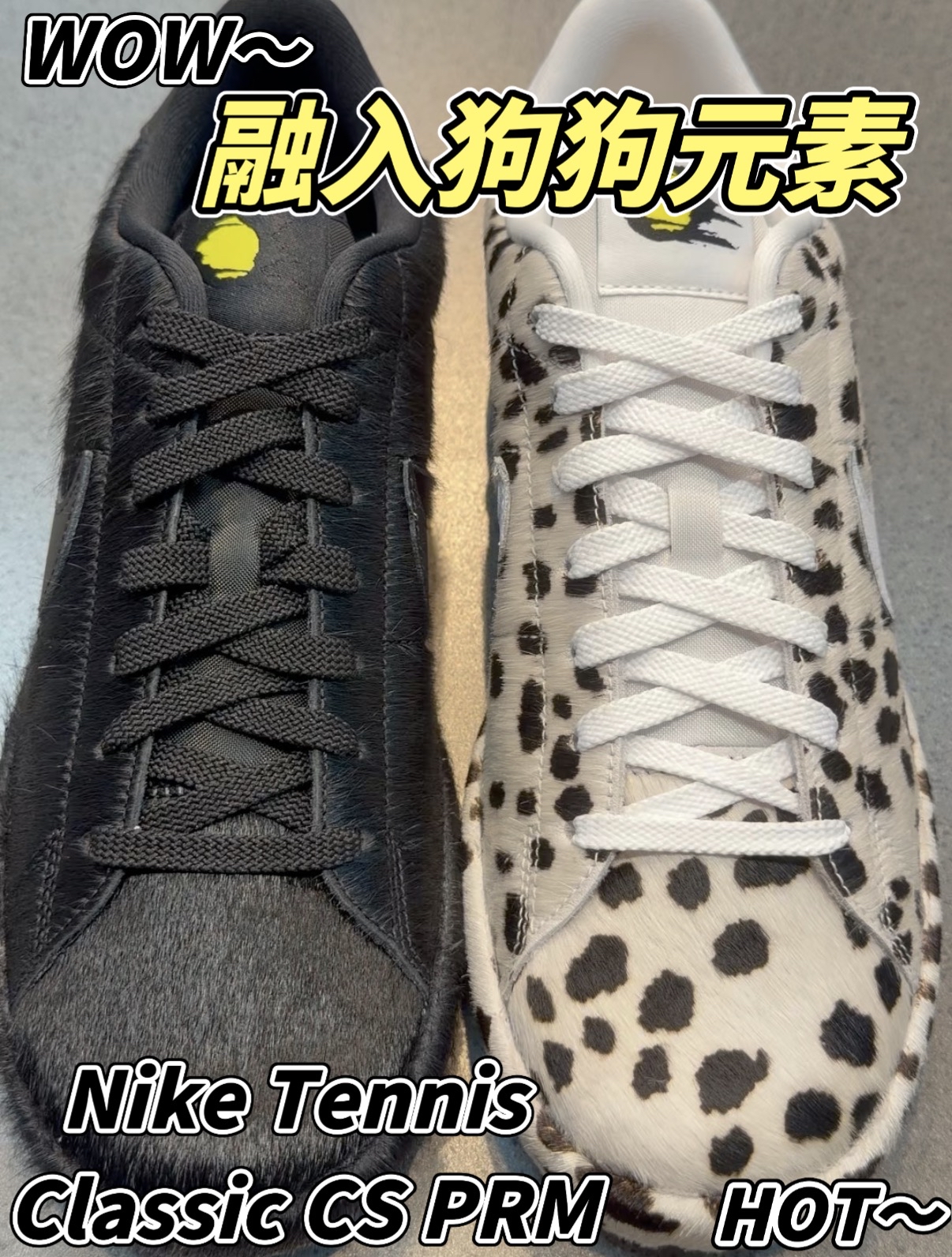 鞋狗狂喜❕融入Nike狗狗元素的经典休闲鞋款也太绝了吧‼️