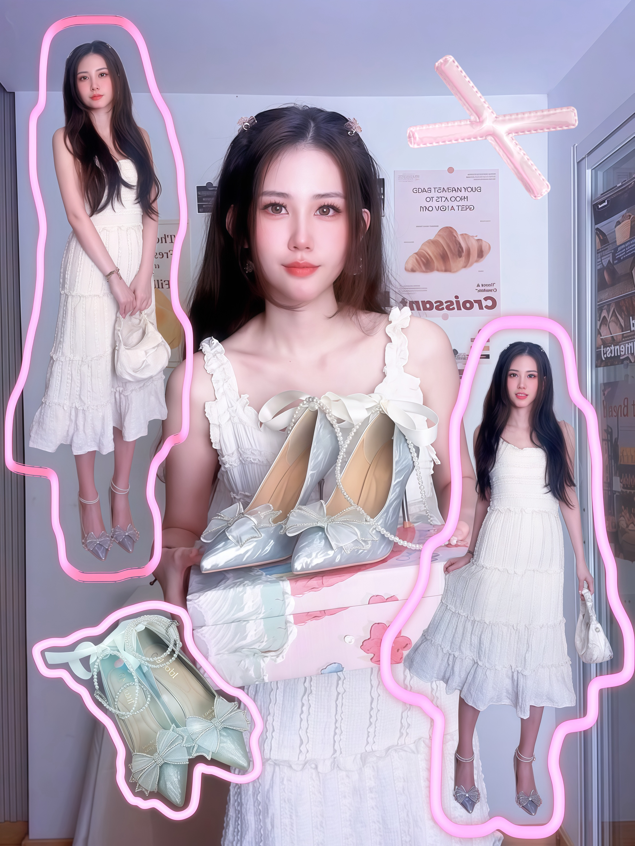 🤍温柔仙女高跟鞋|约会穿真的氛围感拉满