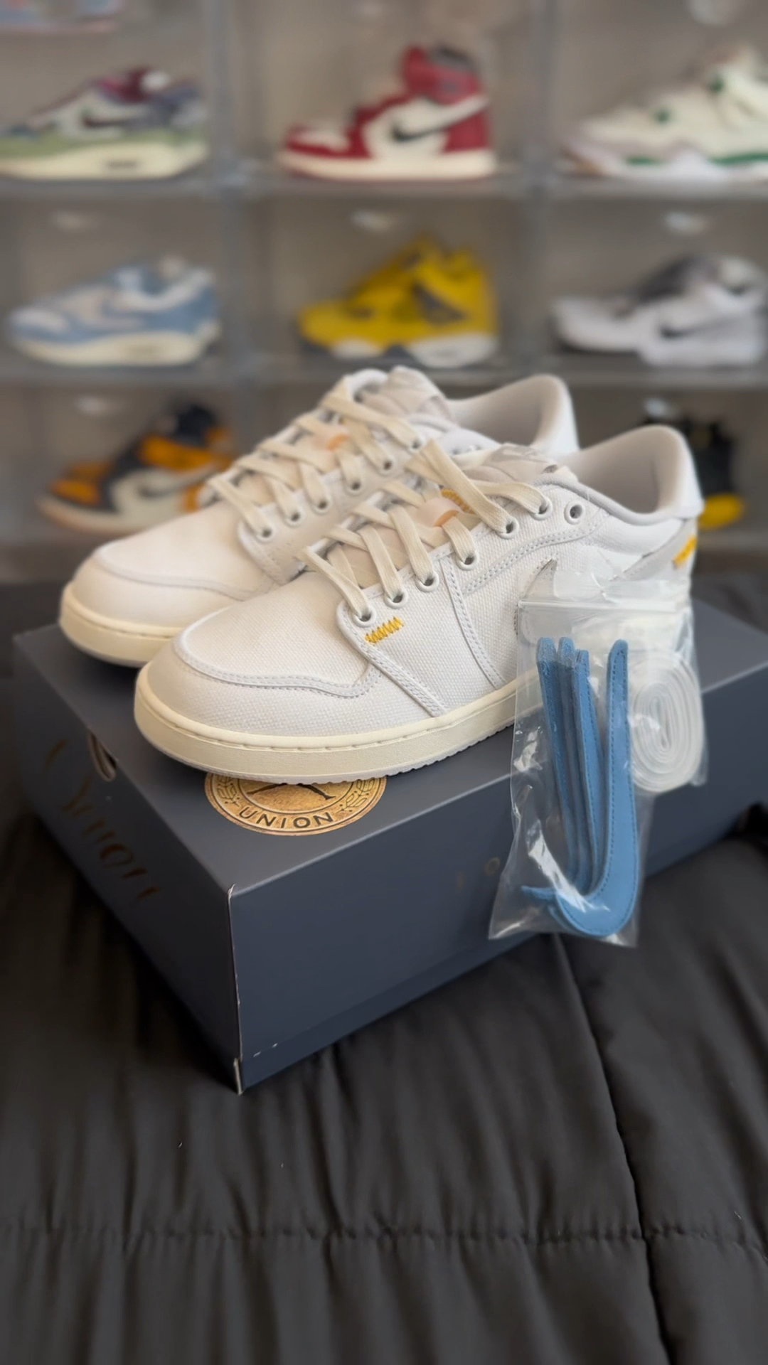 Union LA联名AJ1 KO Low｜小白鞋太好康啦！