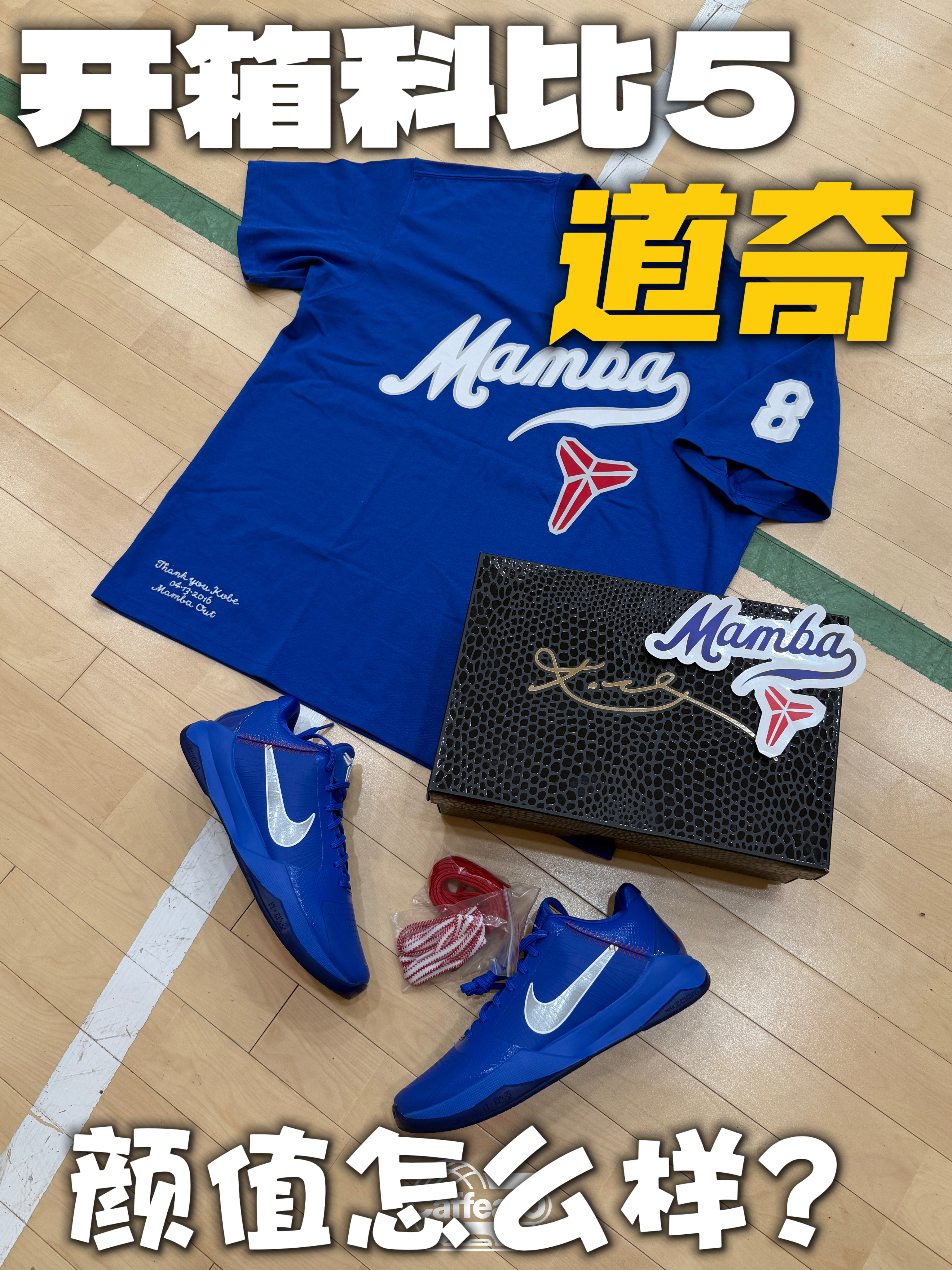 开箱科比5道奇
