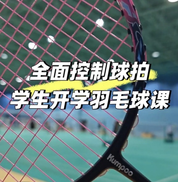 学生党开学好羽毛球拍