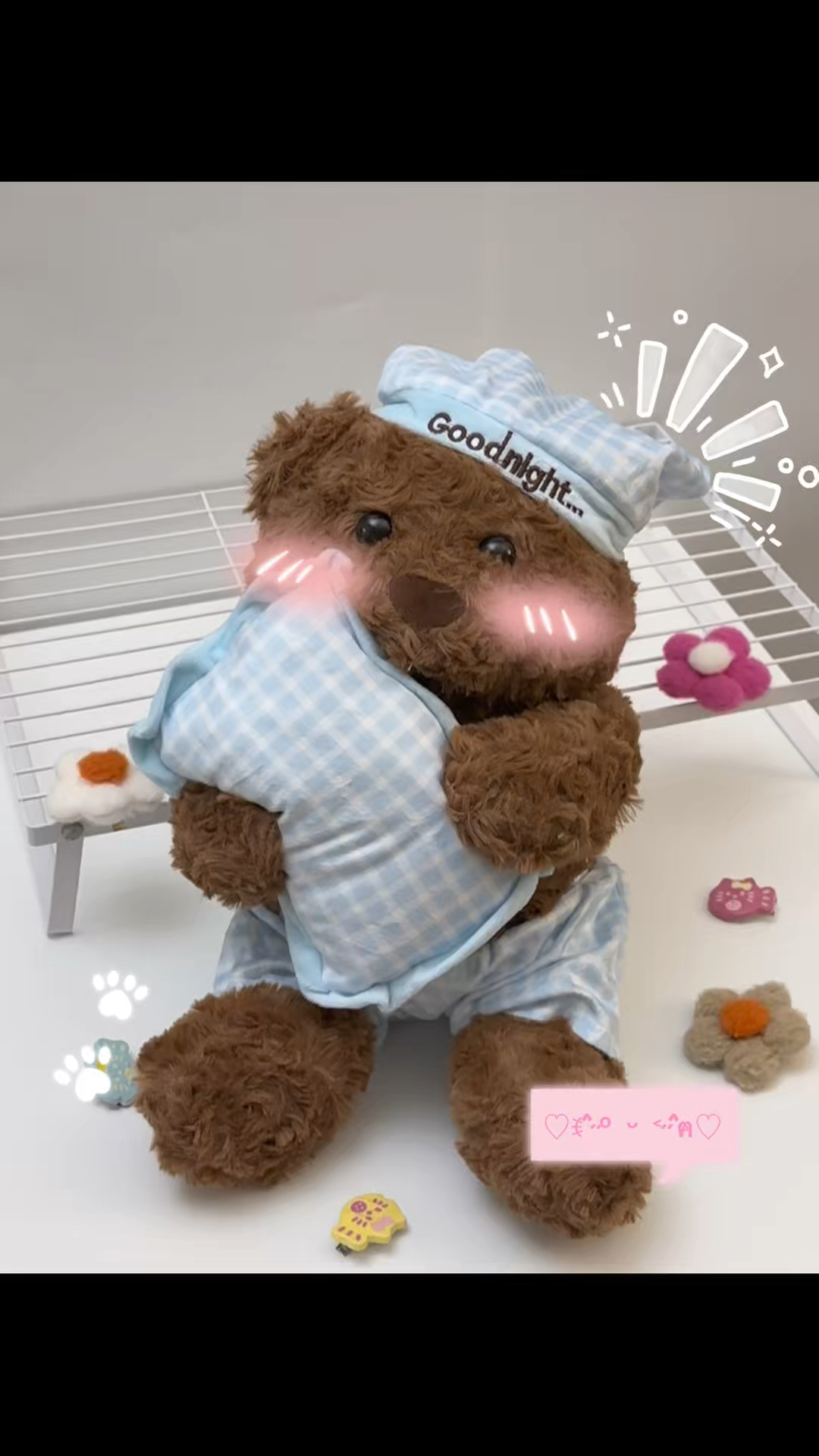 ✩°｡🧸𓏲不要小瞧人类对毛茸茸陪睡搭子的羁绊𖦹💭