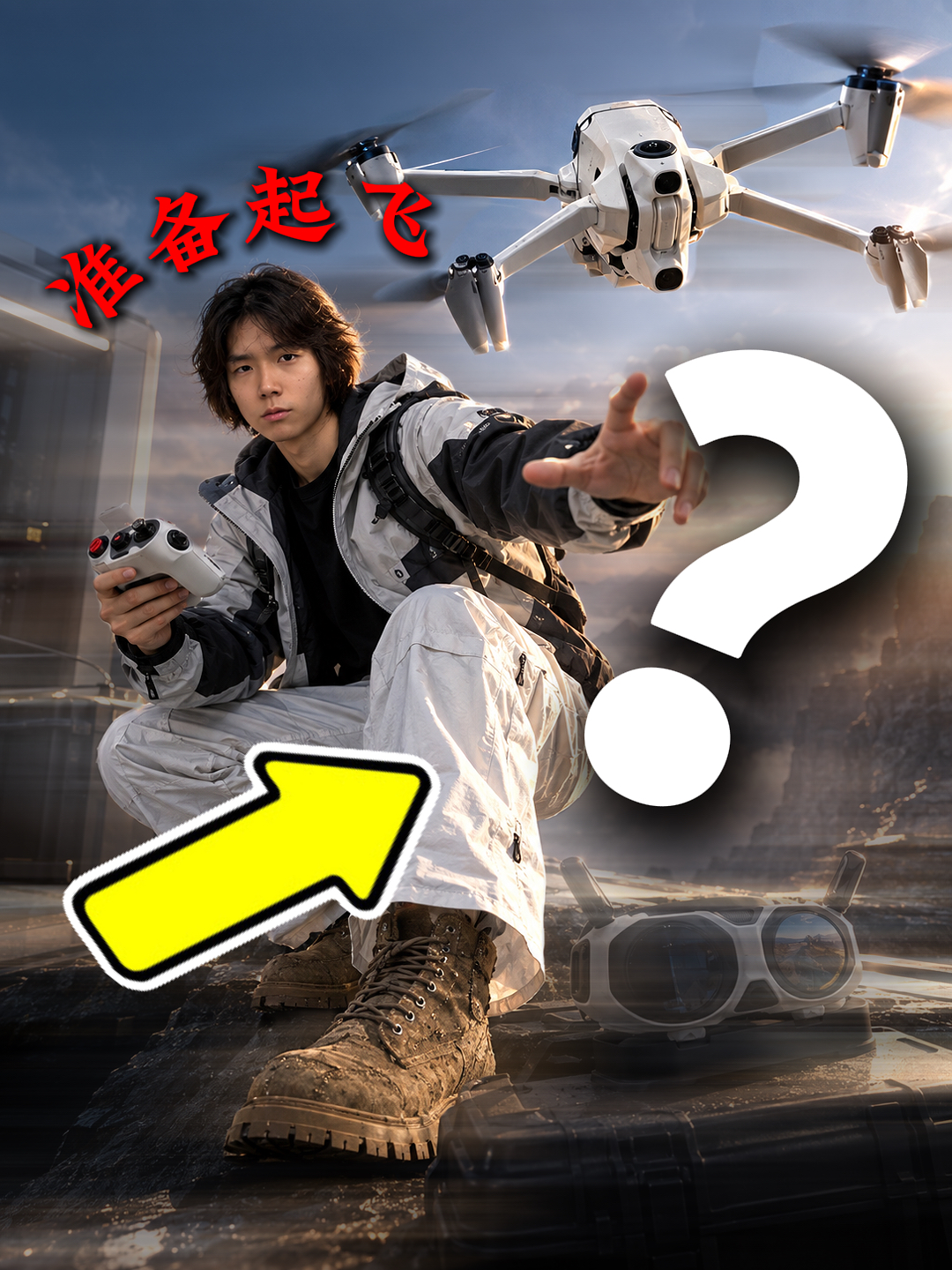 影石正面硬刚大疆！249克+8K全景，这台无人机要变天了？