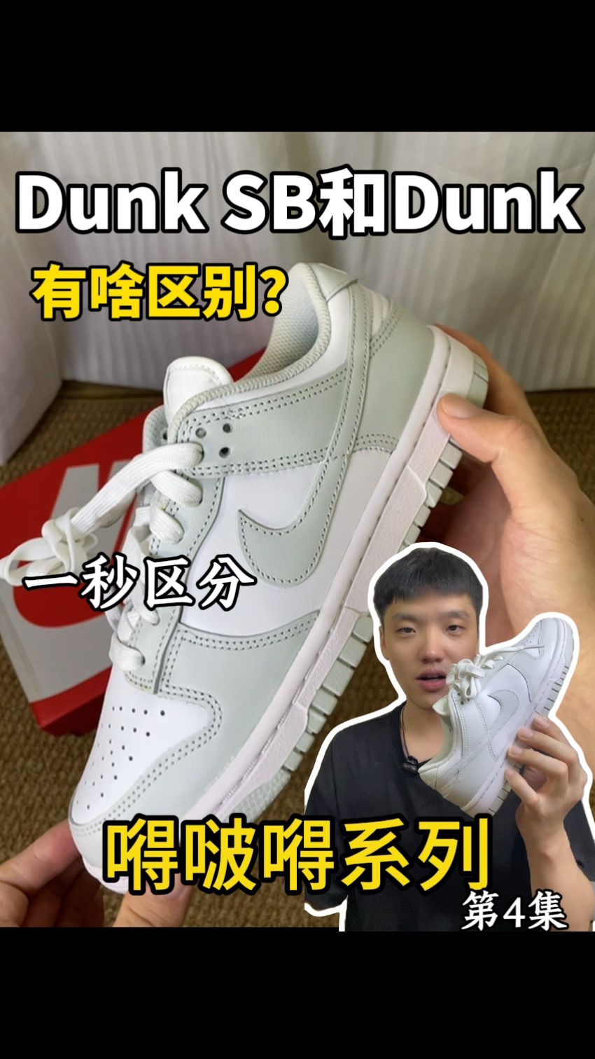 dunk和dunksb有啥区别？