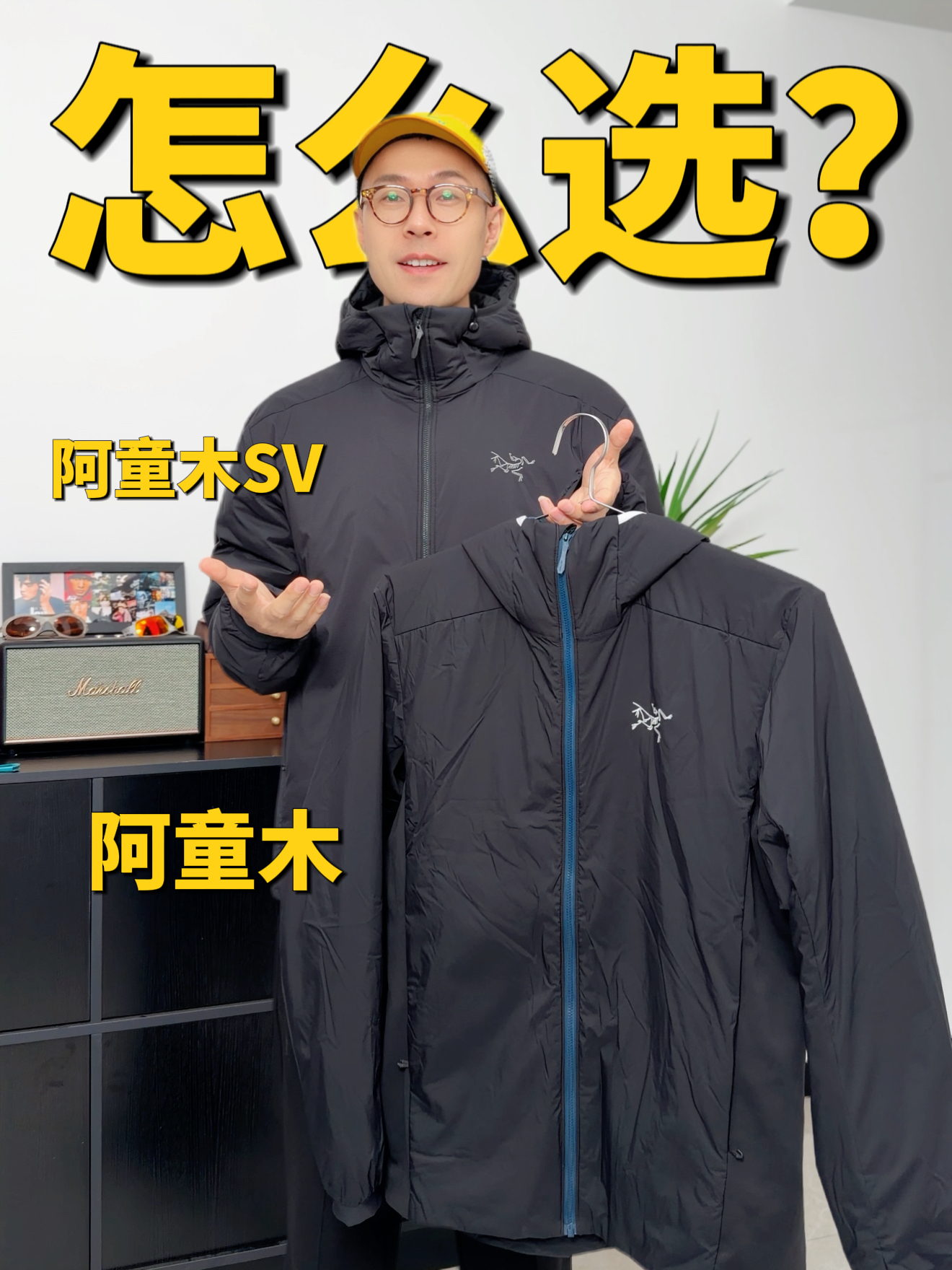 对比 |始祖鸟阿童木和阿童木SV