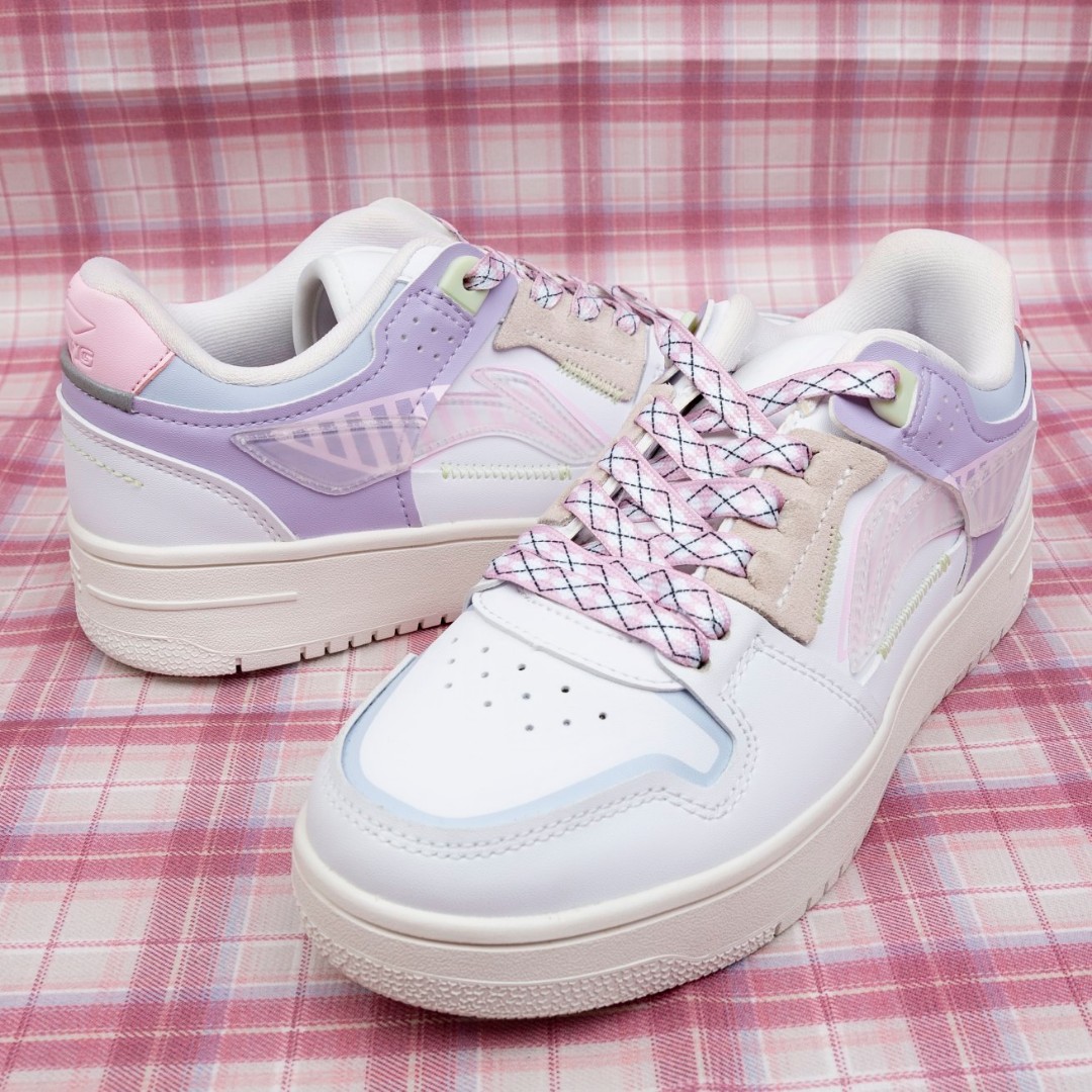 🌈李宁✨休闲鞋女款 月光紫🌌
👟鞋名：L