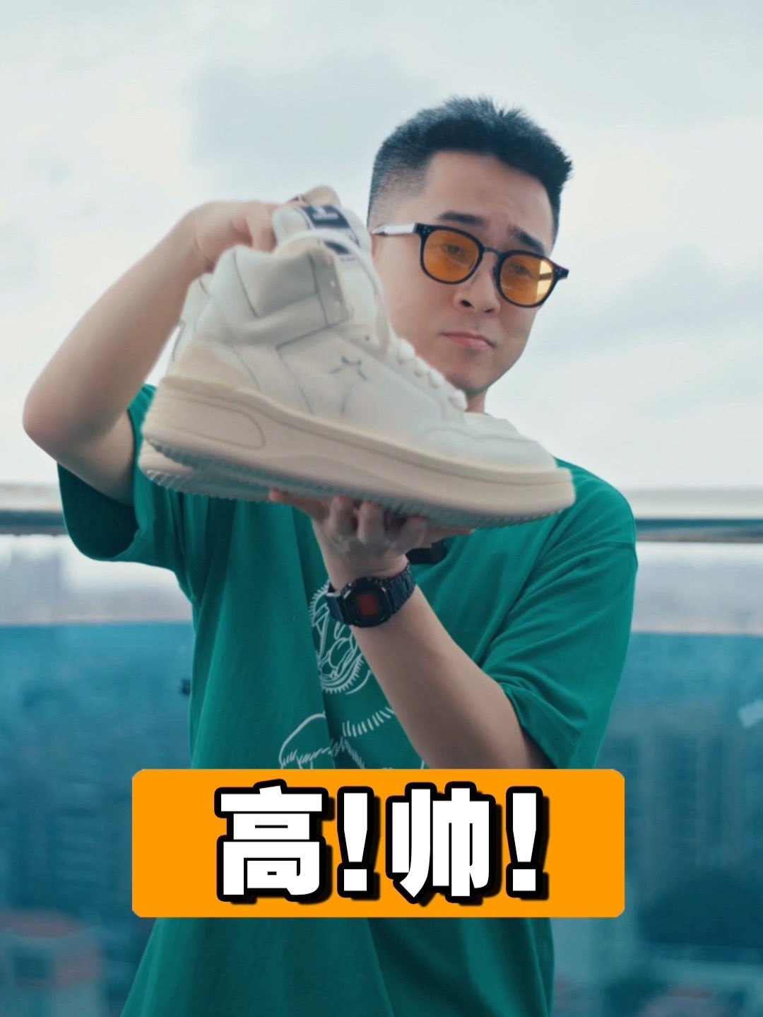 帅气又z高的高帮鞋