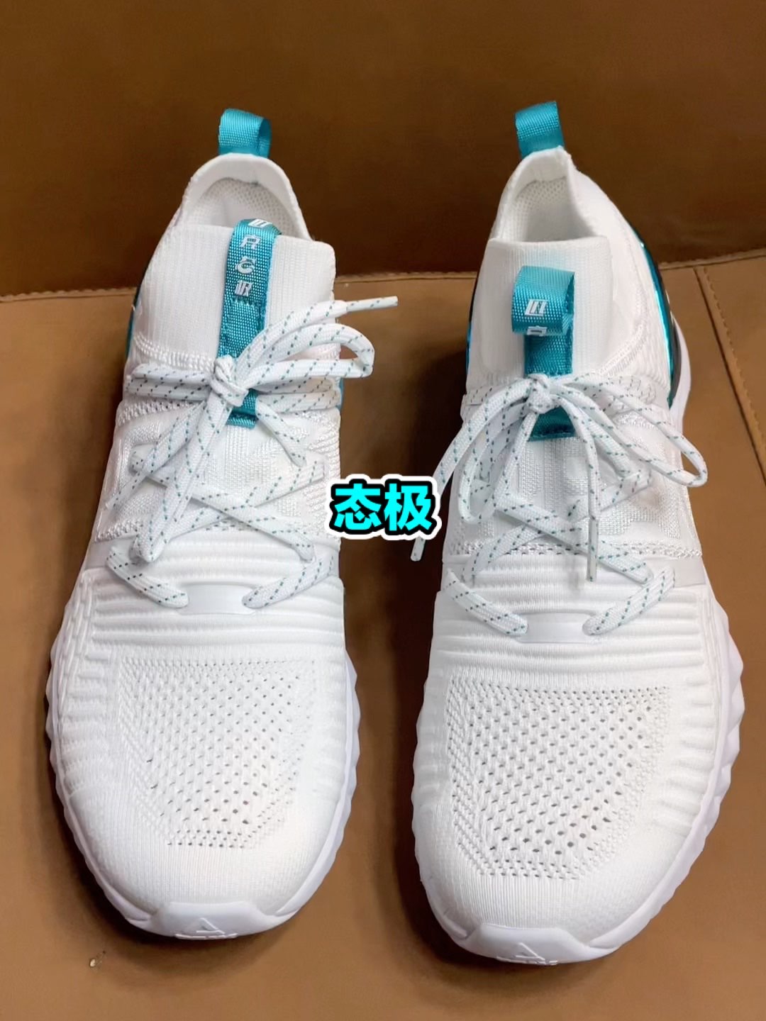 👟:匹克 态极1.0Plus 跑步鞋 白