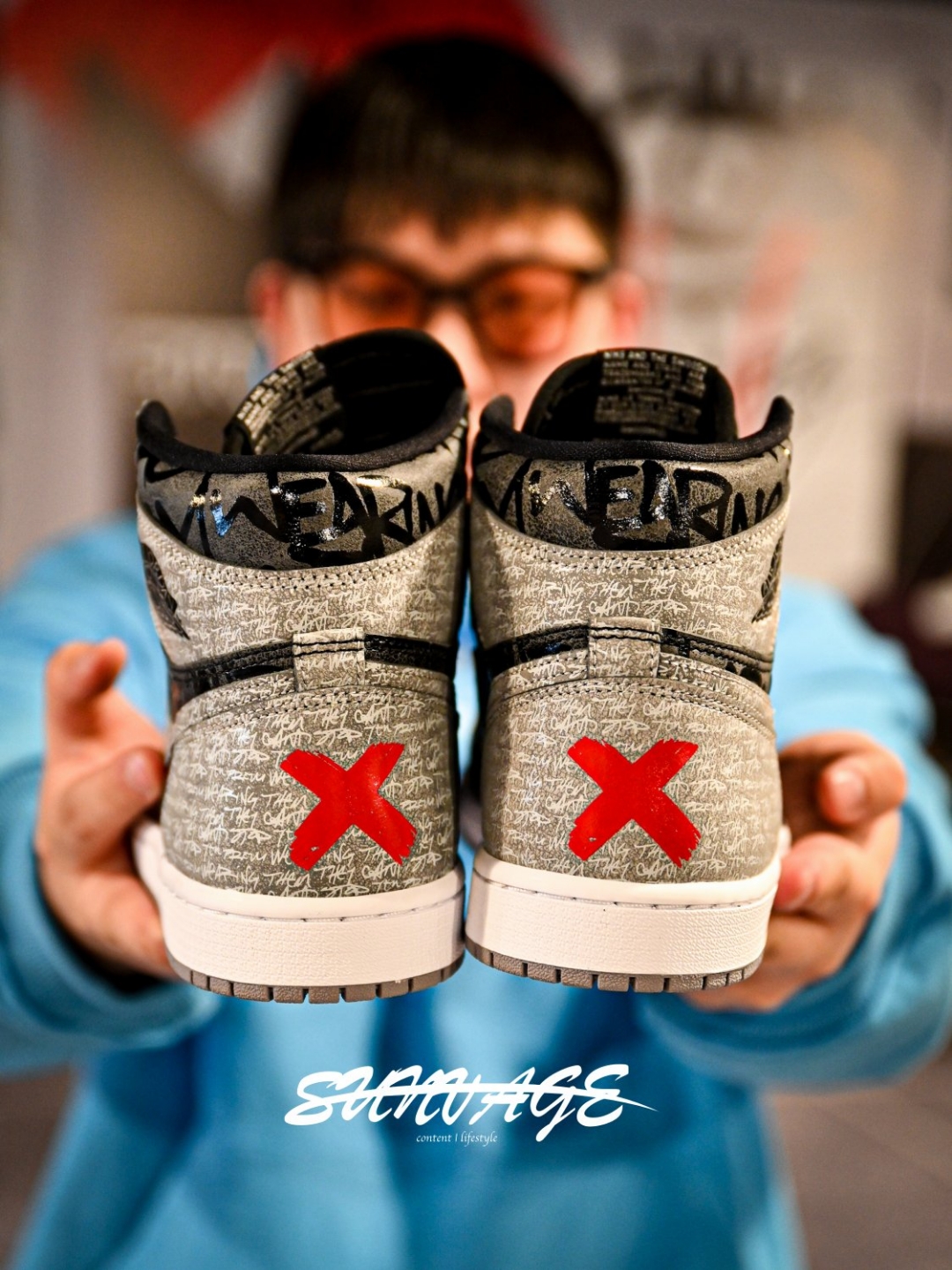 AJ1黑灰叛逆❌