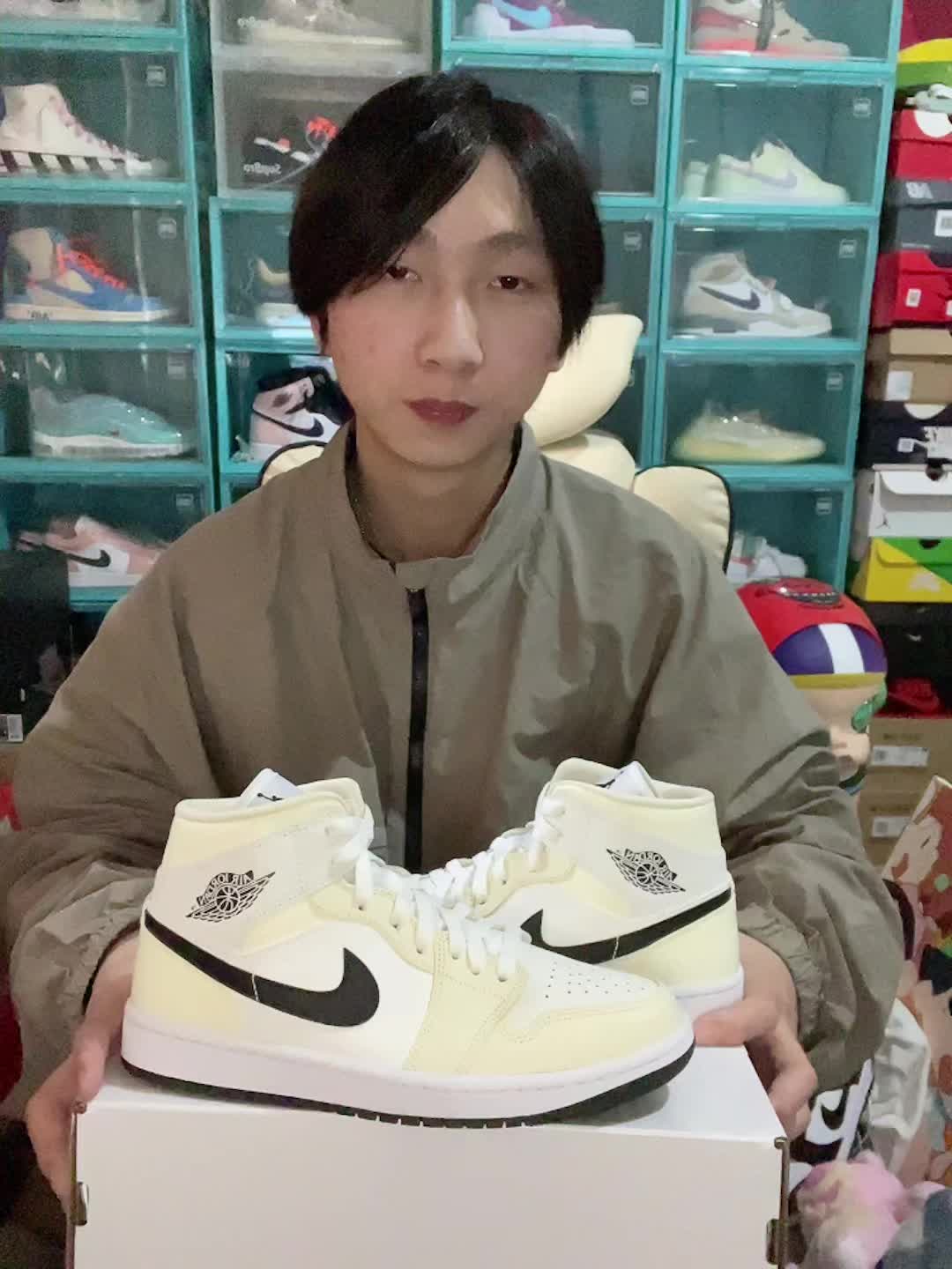 清新甜美的aj1椰奶🥥