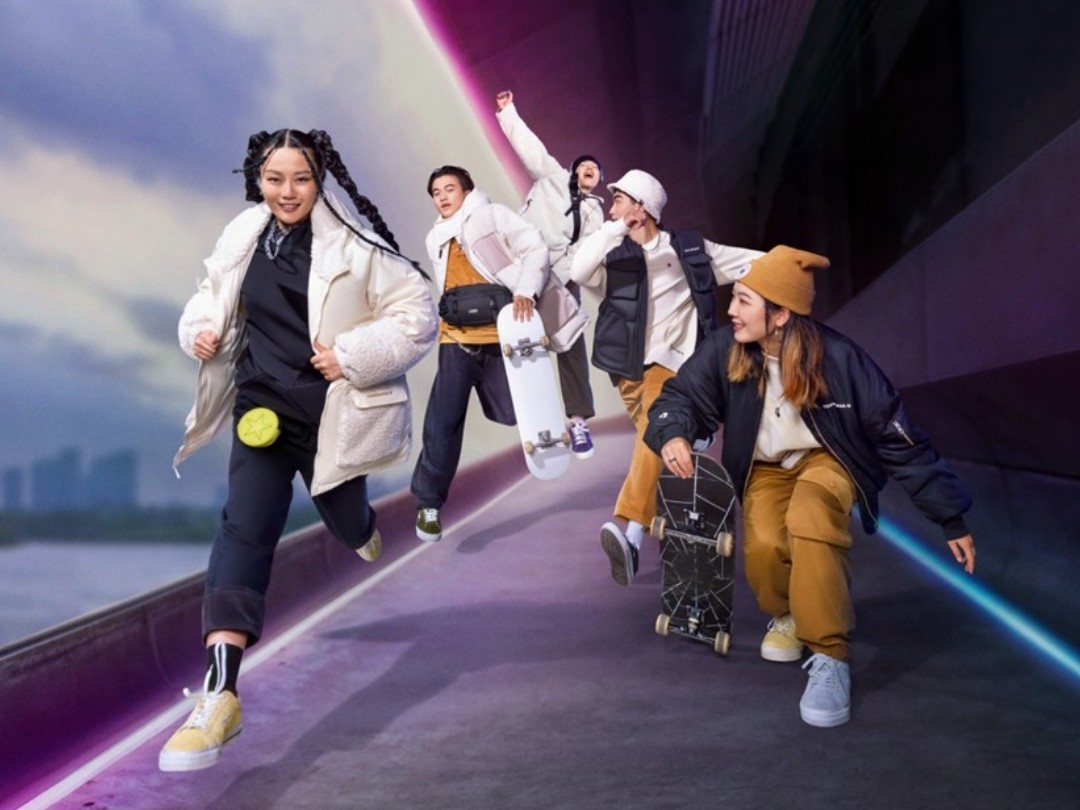 混搭拼接质感！全新 Converse 秋