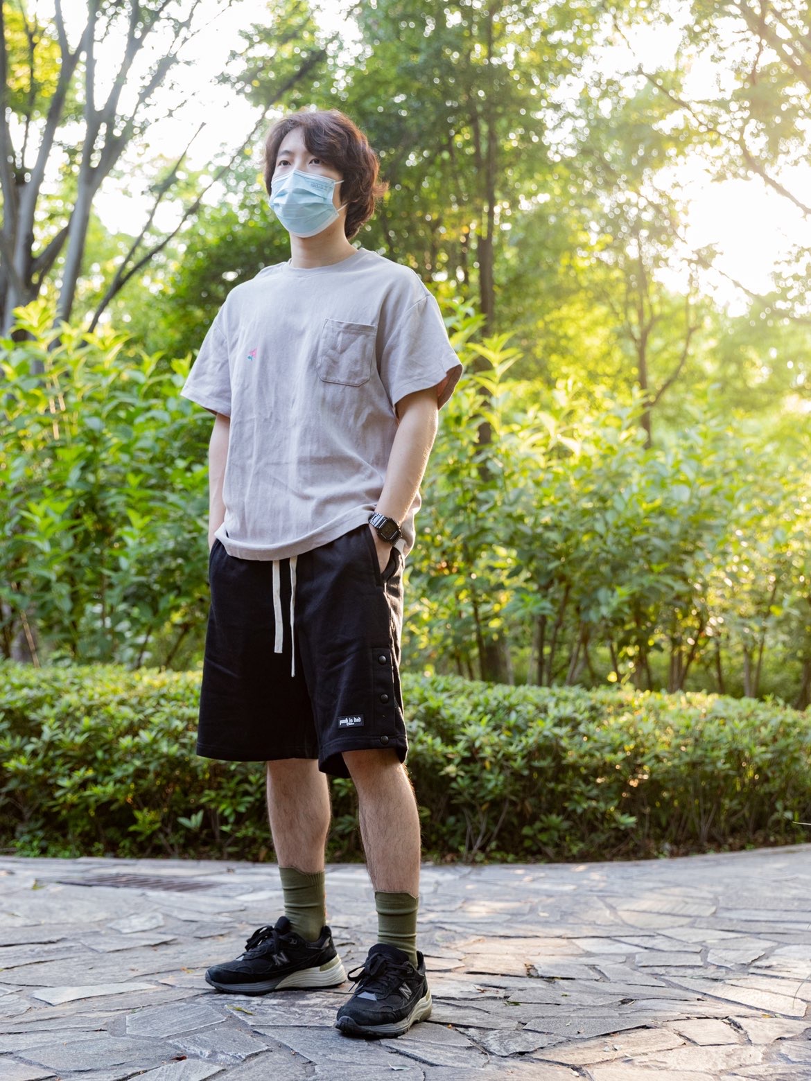 夏天肯定离不开短裤的，所以短裤的话今天就