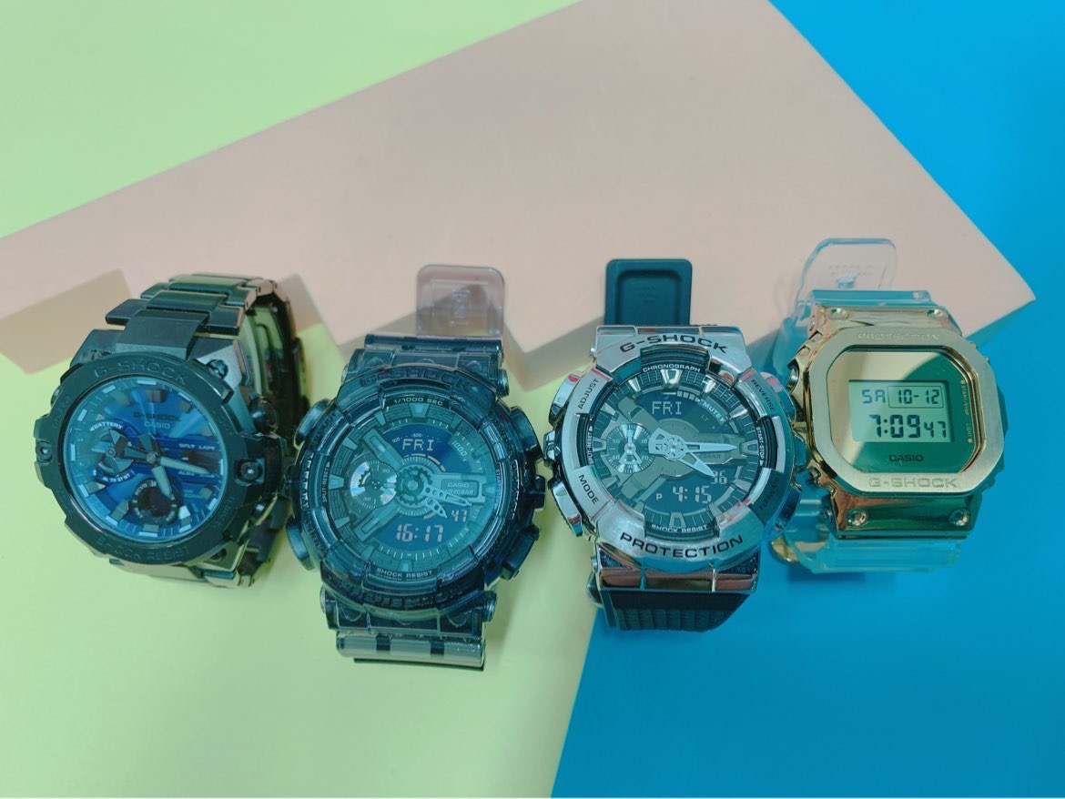 那我肯定推荐卡西欧G-shock，当然不