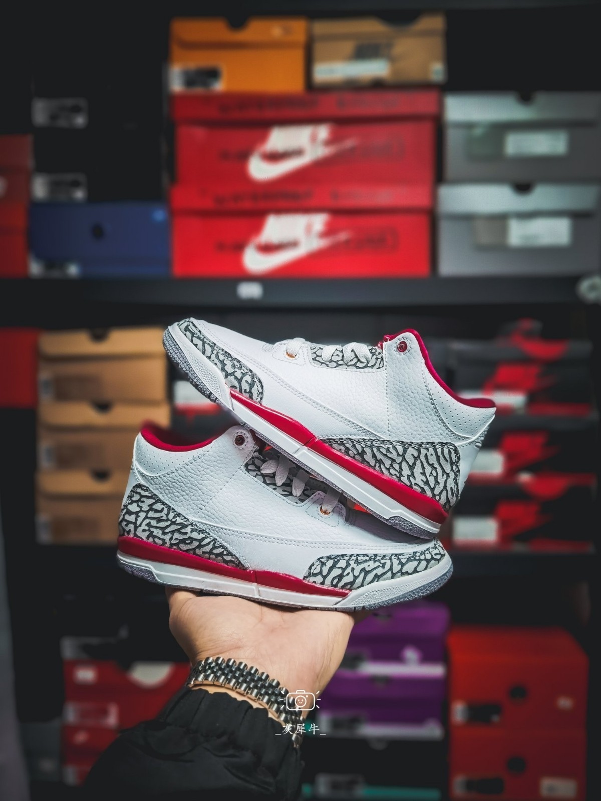 👟：Air Jordan 3“Cardi