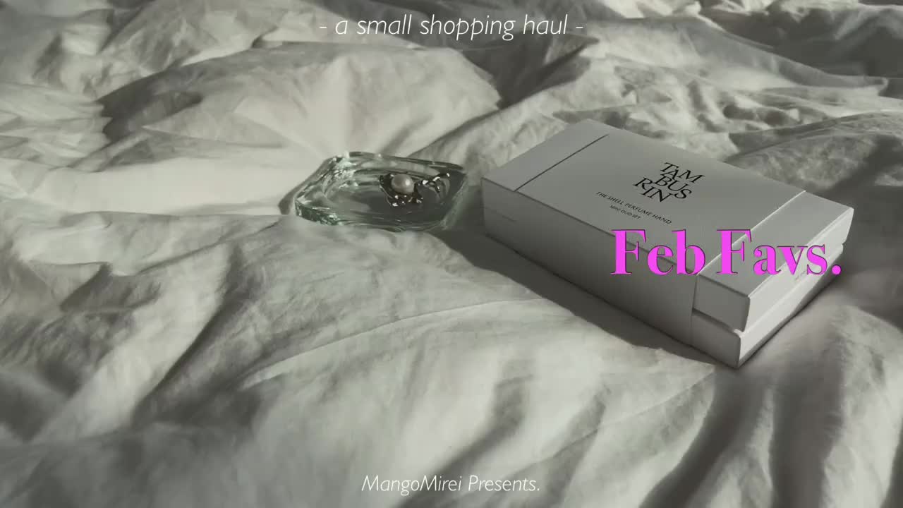 好物分享 关于气味的高颜值护肤&香水单品🤍