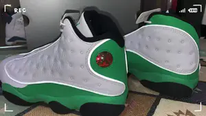 今日开箱分享-AJ13“Lucky Gr