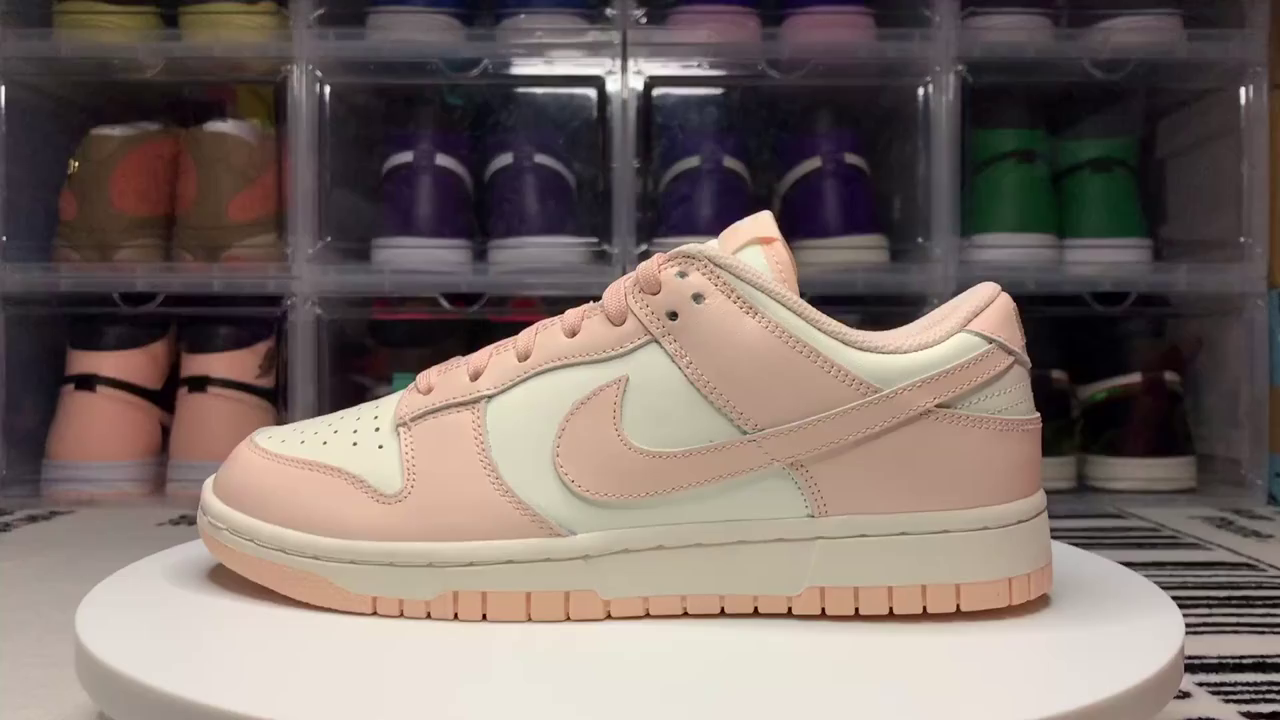 总结下这双Dunk Low 樱花粉
一双