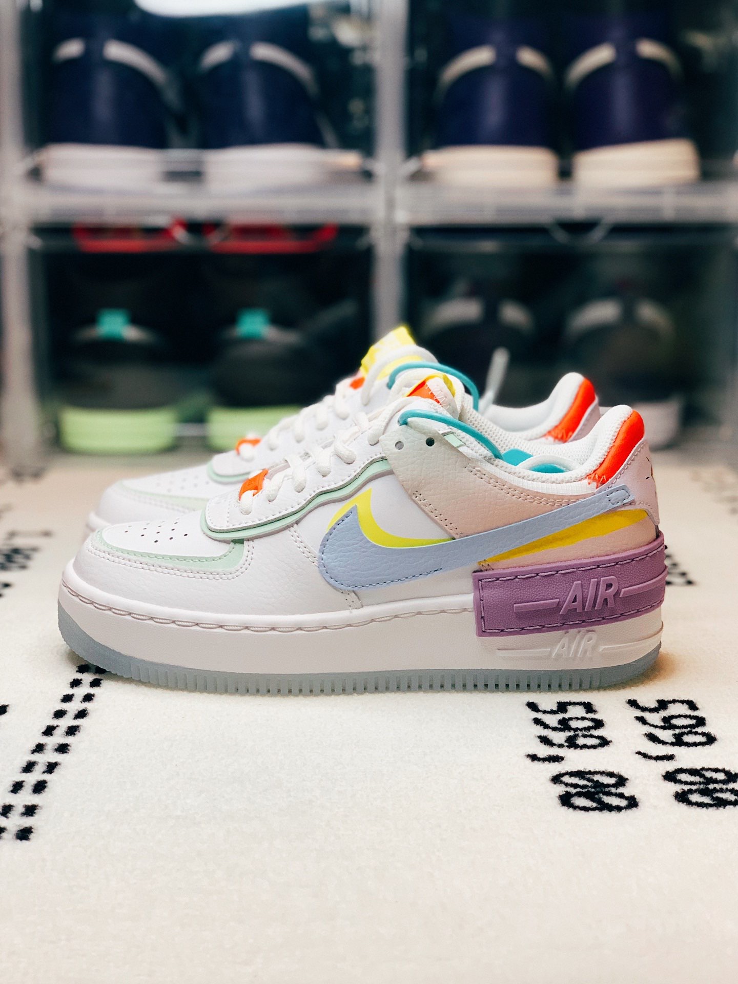 👟Air Force 1 马卡龙 彩色拼