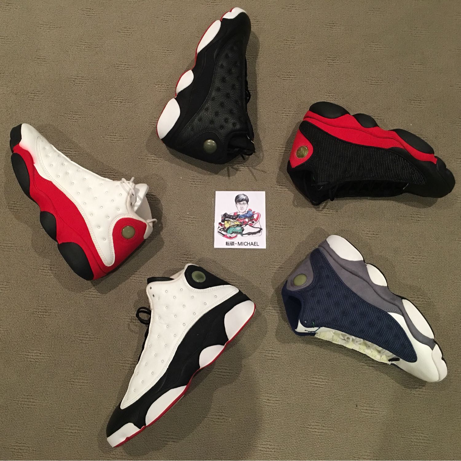 1997-1998元年AJ13所有配色都