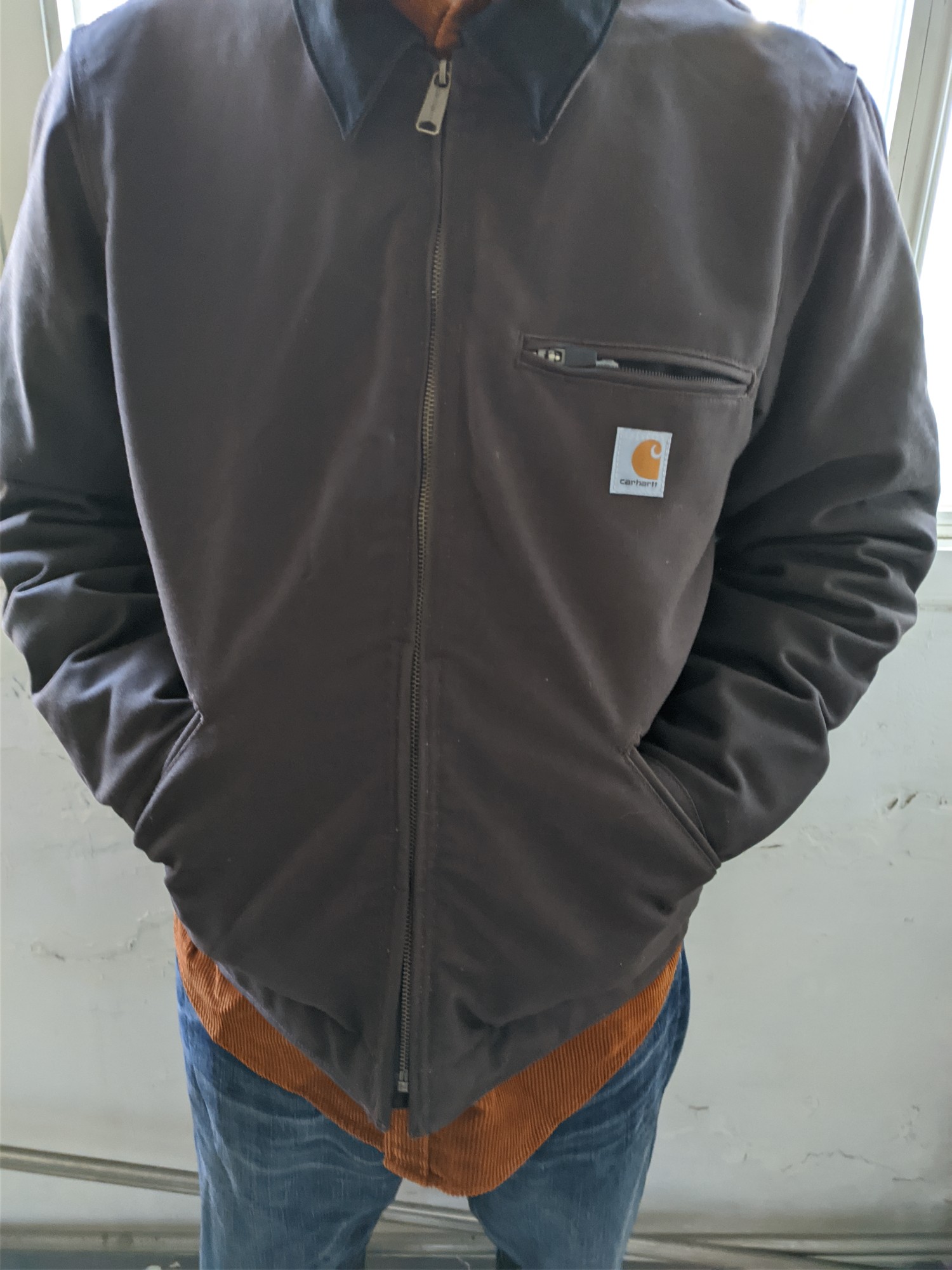 Carhartt 工装美式复古夹克 整体