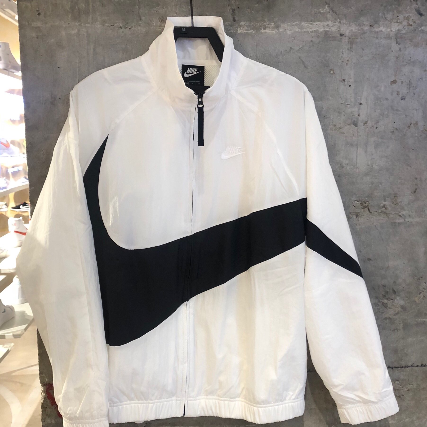Nike Big Swoosh 黑白 复