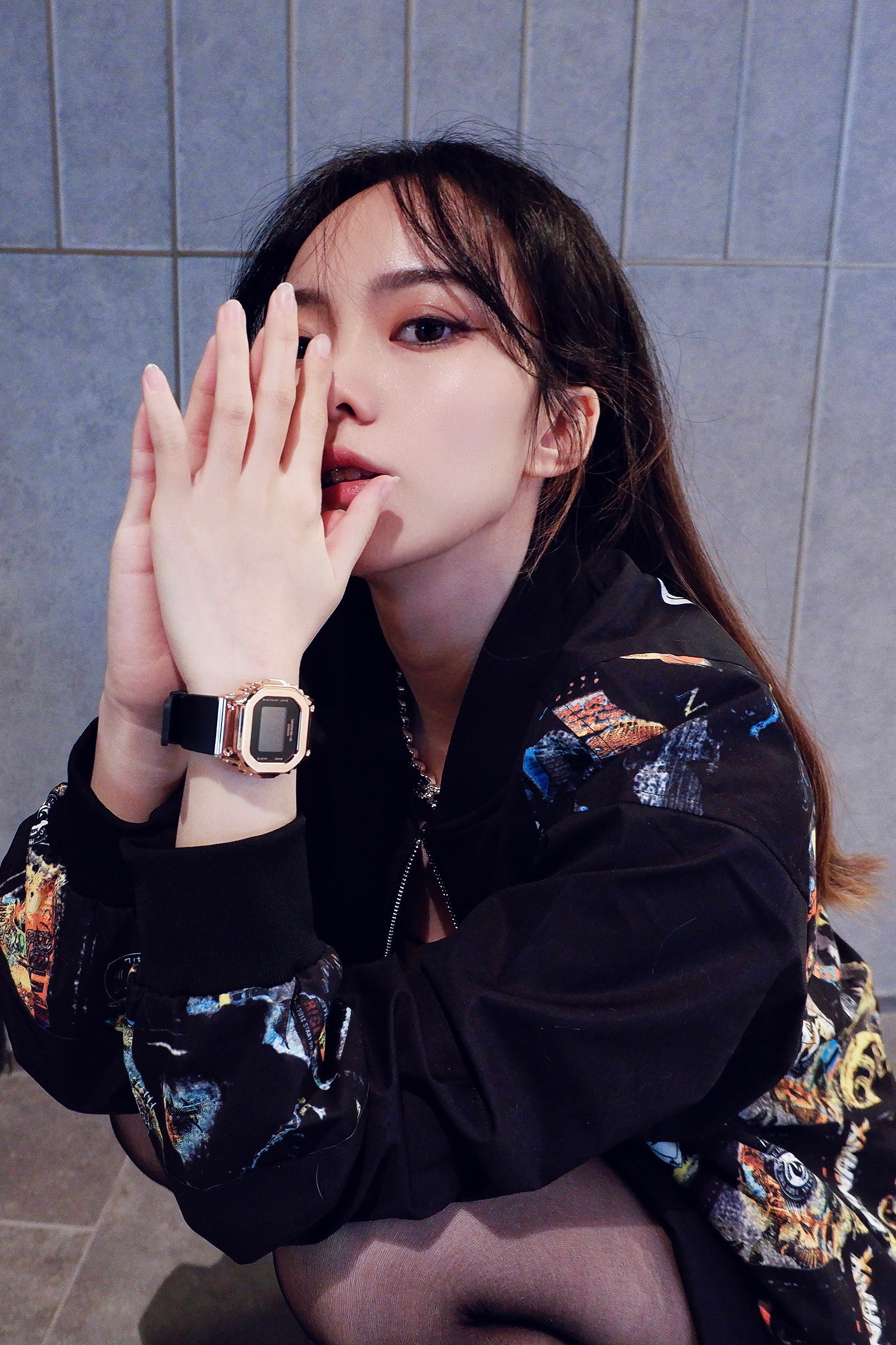 没有文案
我长得就很拽

👧🏻：164 
