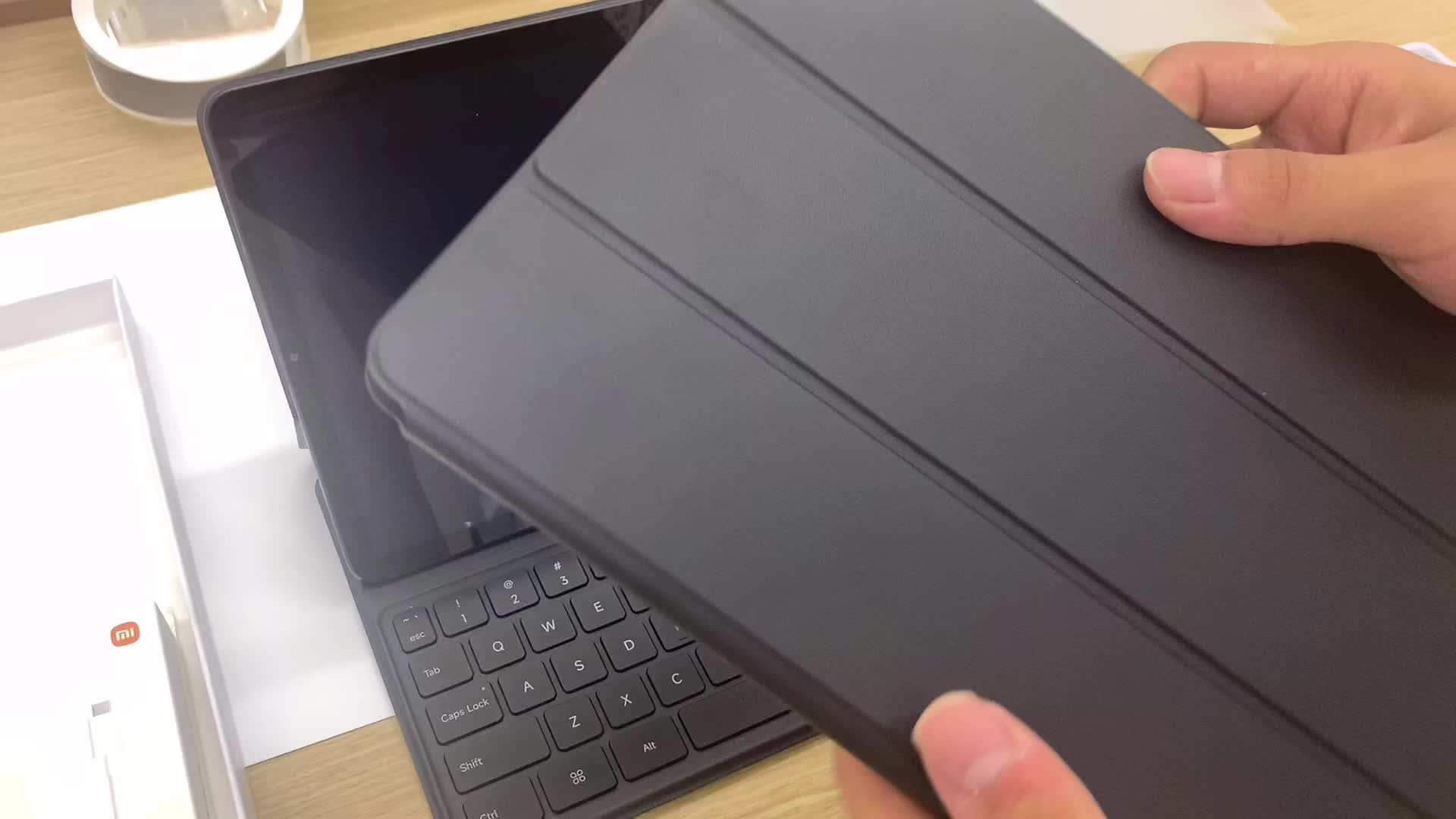小米平板5键盘保护壳&全面屏手势介绍体验