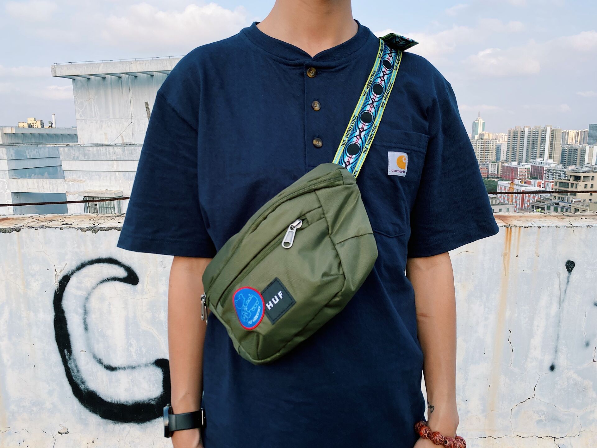 Carhartt 工装口袋短袖T恤 k8