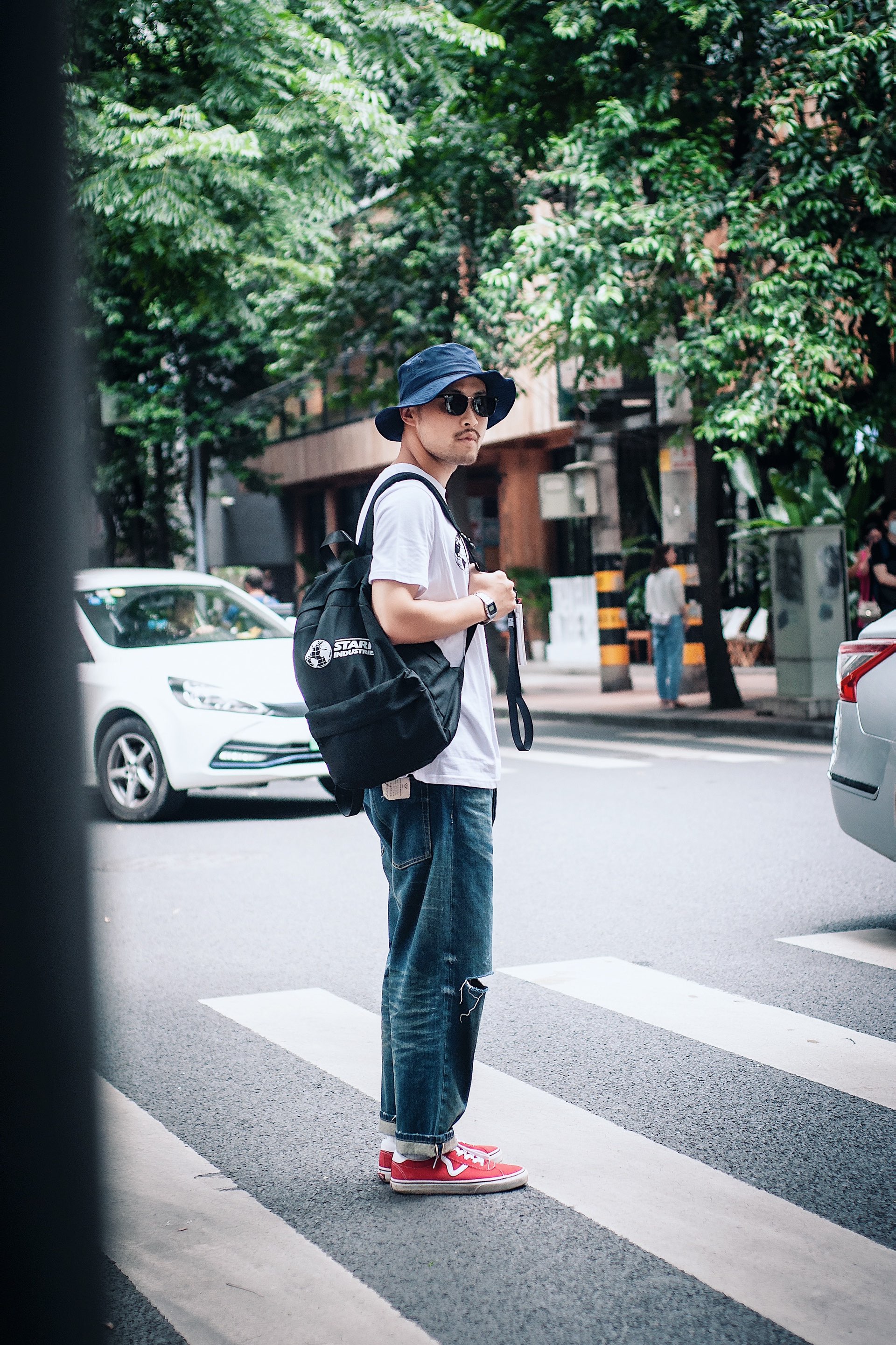 挑战五分钟出街穿搭～

🎩：UNIQLO