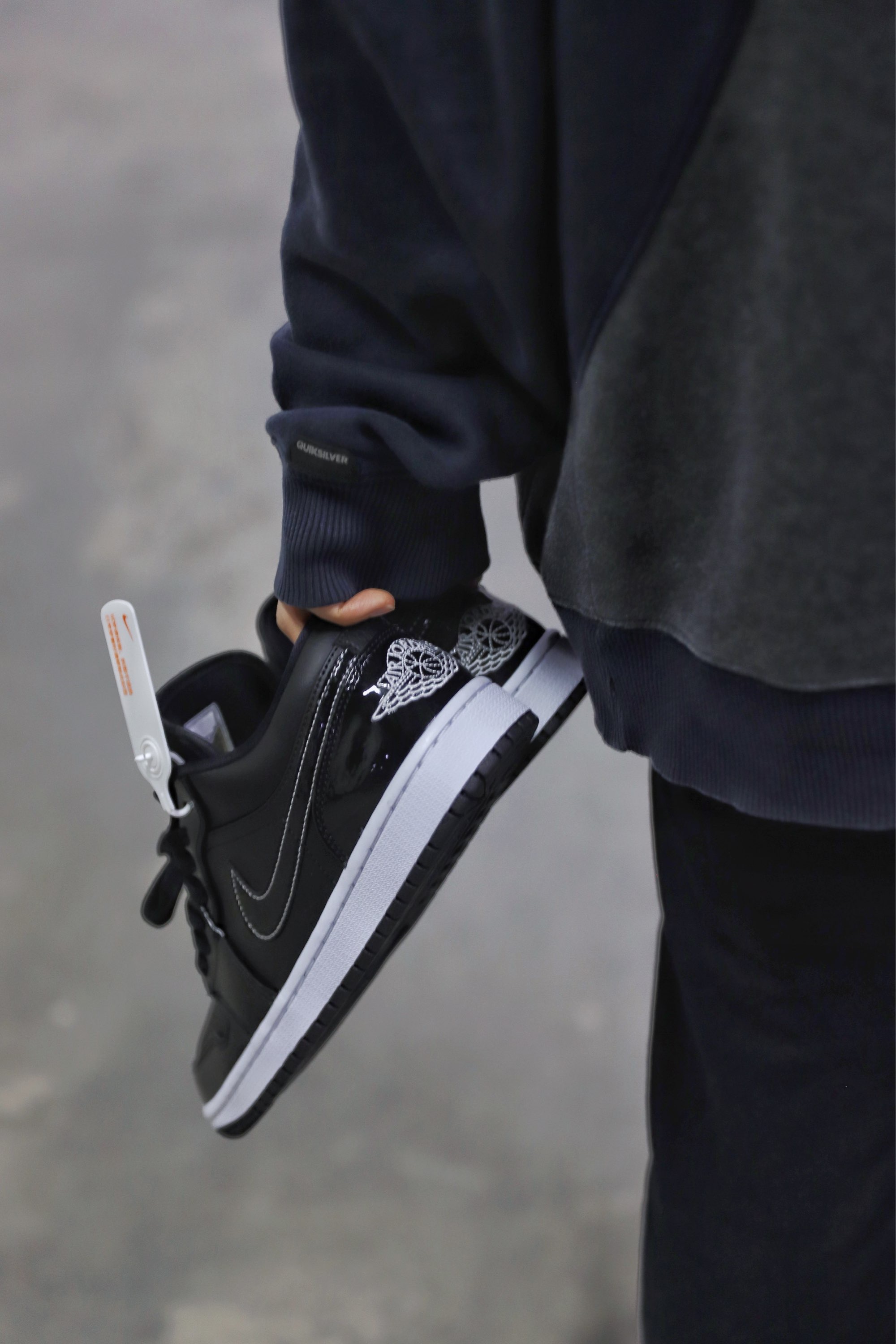 碳纤维黑钩子的AJ1 low😎😎，果然A