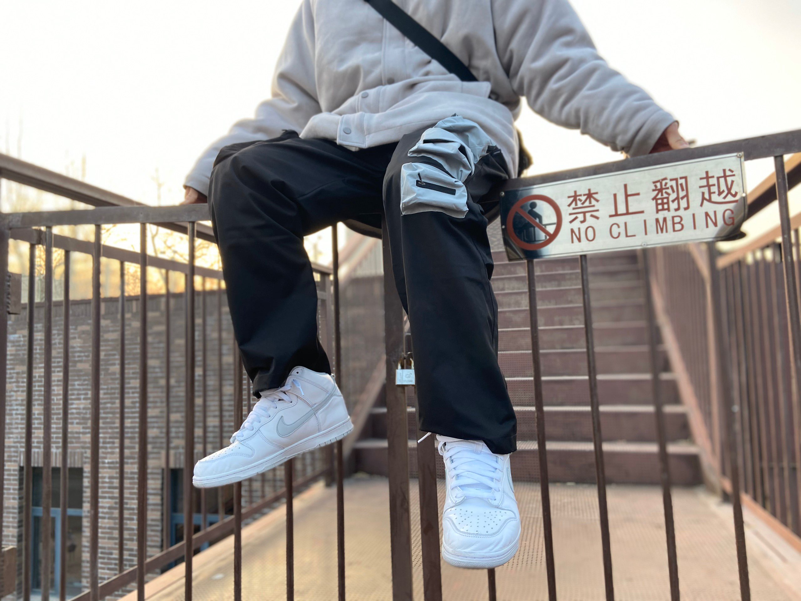 dunk hi纯白，比af1好看还轻便舒