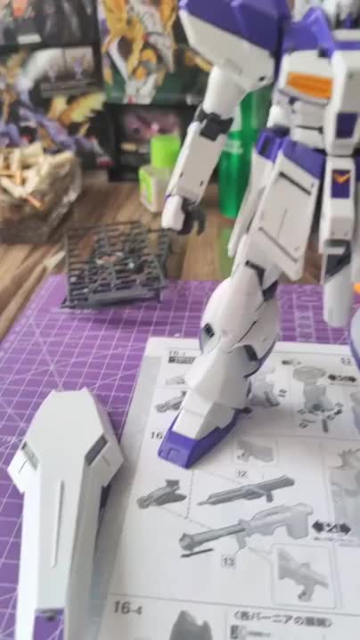 MG卡海牛高达模型制作