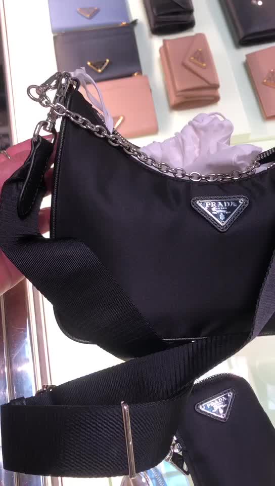 prada 三合一实拍细节