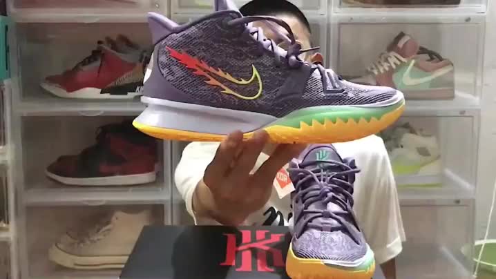 实战篮球球 欧文7破晓配色