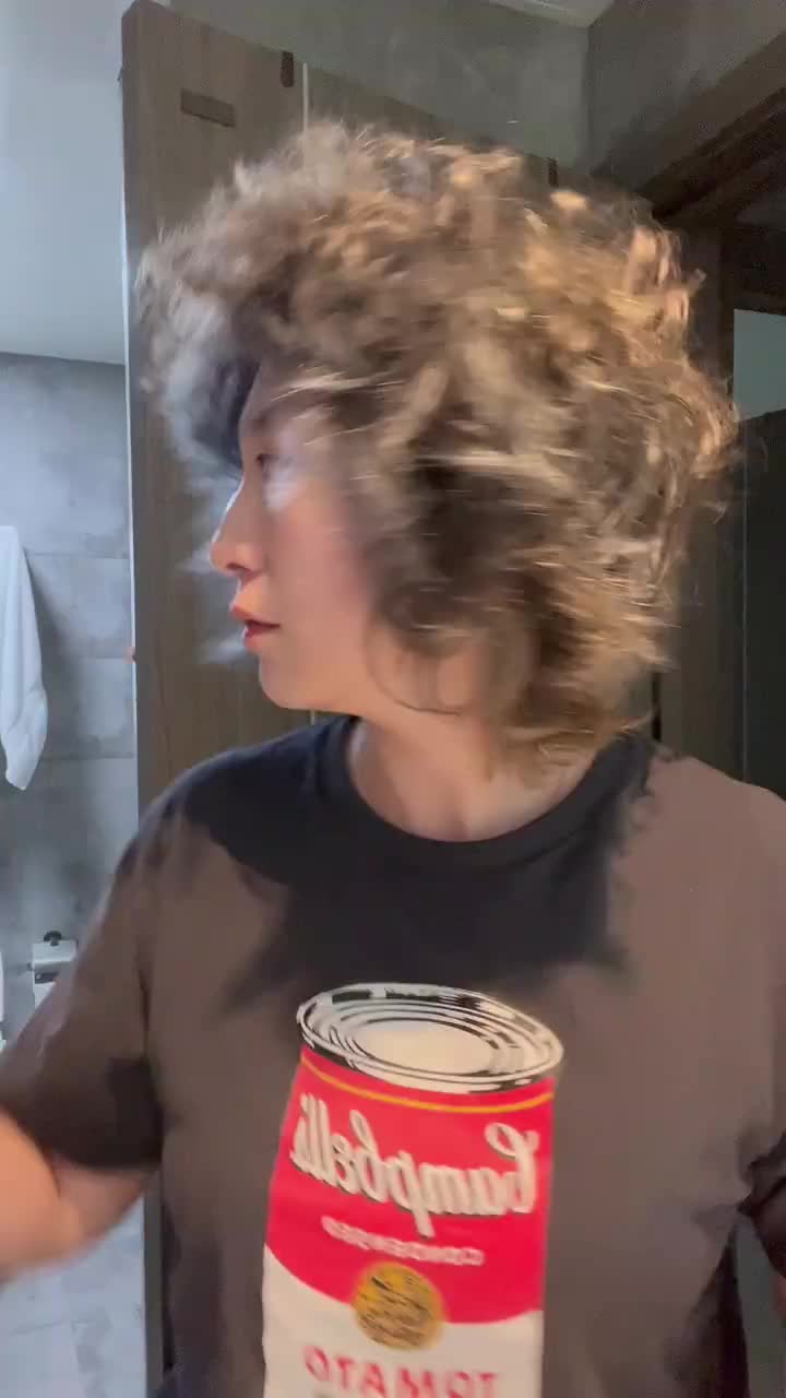 不直播的时候就是护肤+干家务
