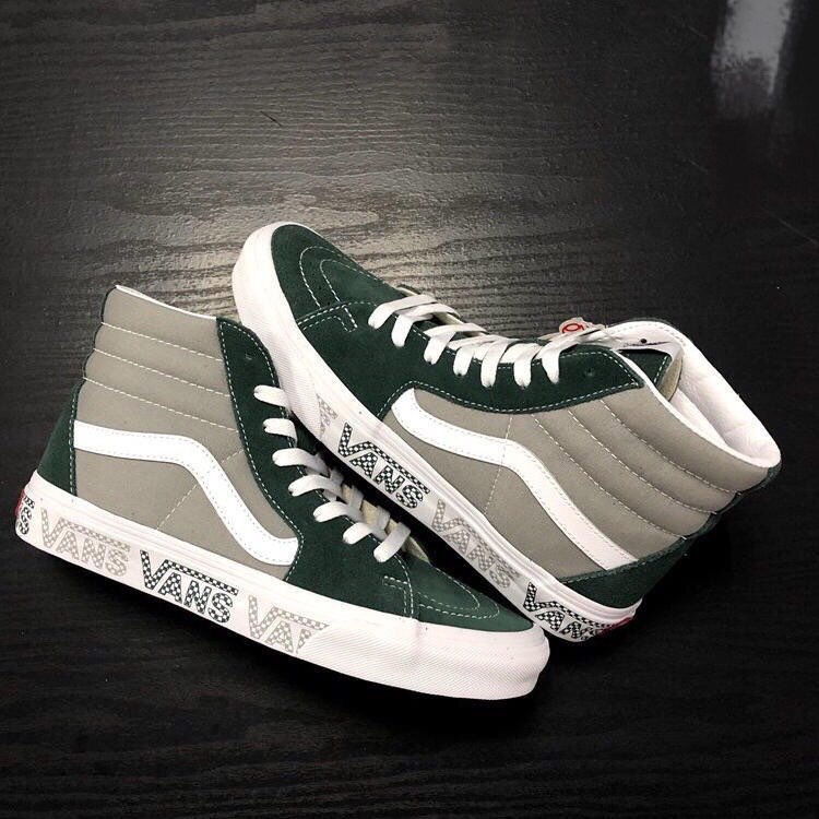 今天来推荐一双vans sk8 hi的灰