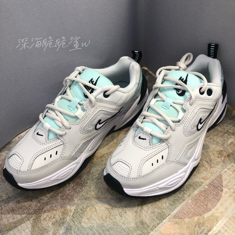👟：Nike M2K Tekno 灰绿薄