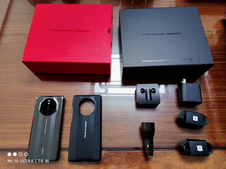 纯开箱~华为Mate40保时捷典藏版